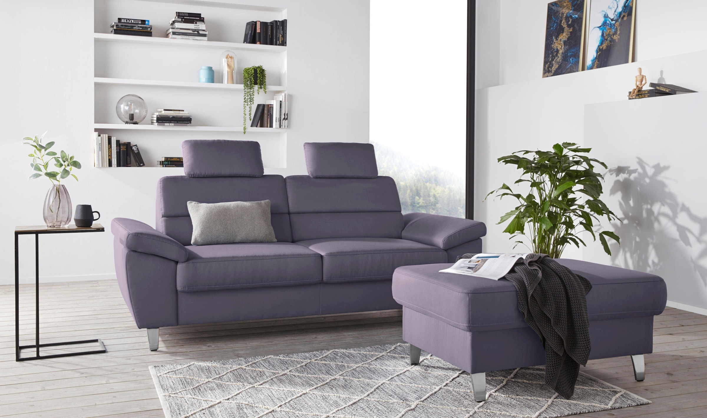 sit&more 2,5-Sitzer »Sorano«, Breite 208 cm