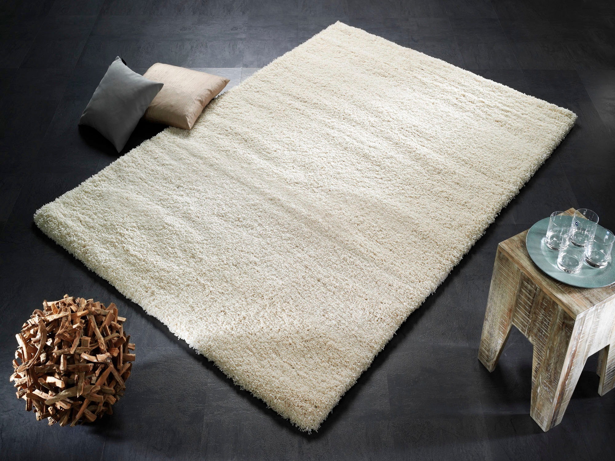 OCI DIE TEPPICHMARKE Hochflor-Teppich »Lobby Shaggy«, rechteckig, 52 mm Höhe, Wohnzimmer