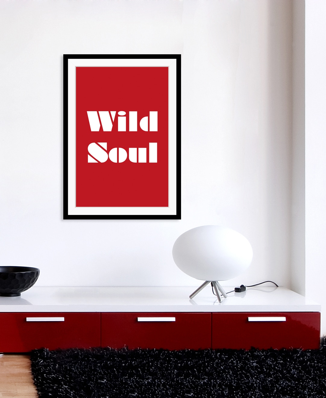 queence Bild »Wild Soul«, Sprüche & Texte-Schriftzug-Schriftzüge, HD Premiu günstig online kaufen