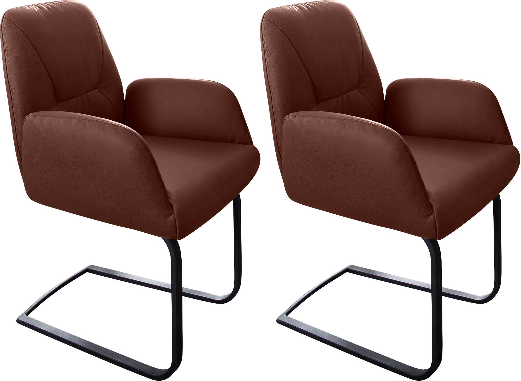 W.SCHILLIG Freischwinger »ole« (Set) 2 Stk. Longlife Xtra-Leder Z69 2er- od günstig online kaufen