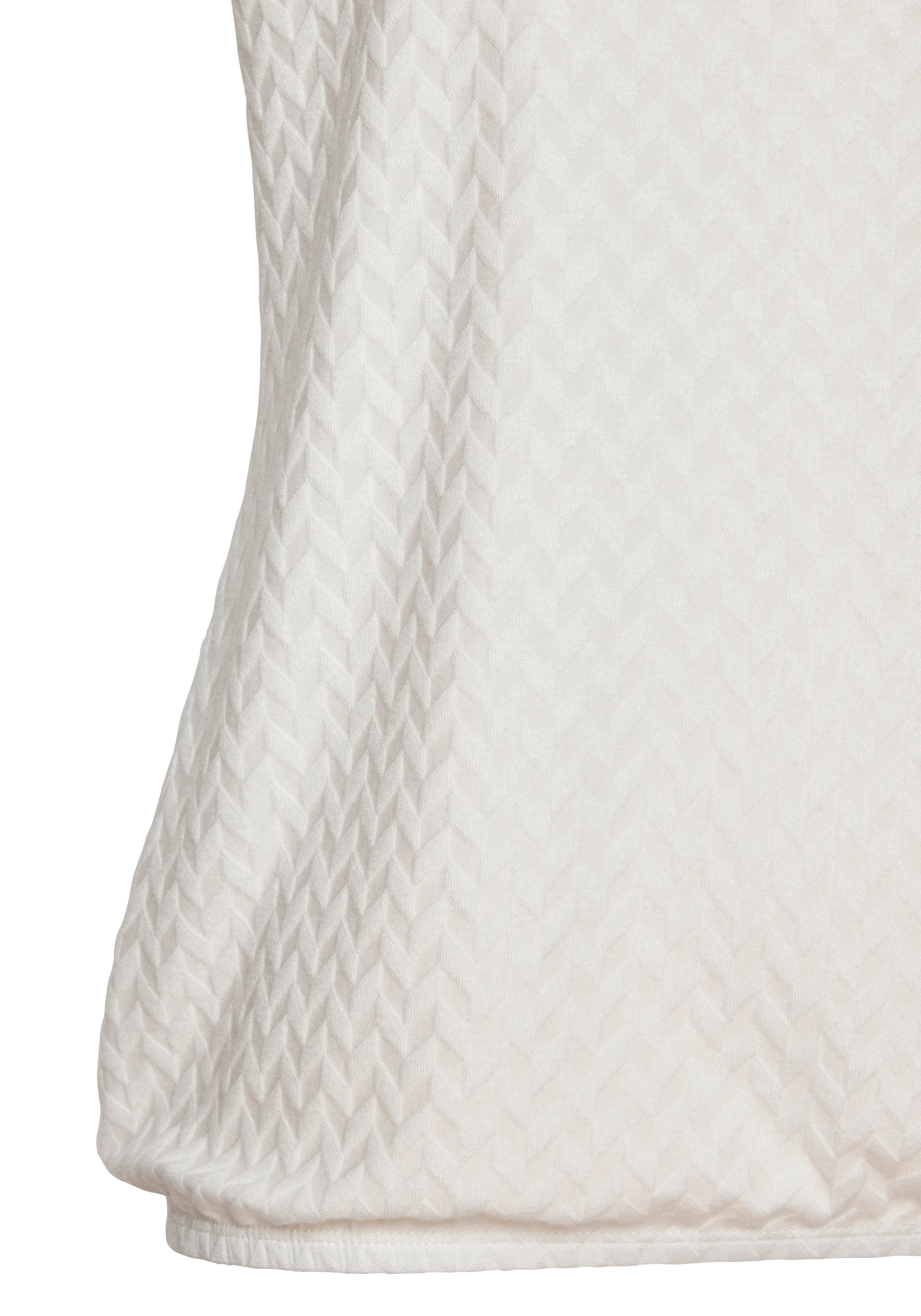 Vivance Kurzarmshirt »mit modischem Jacquard-Muster« Packung,  mit schönem Jacqaurdmuster