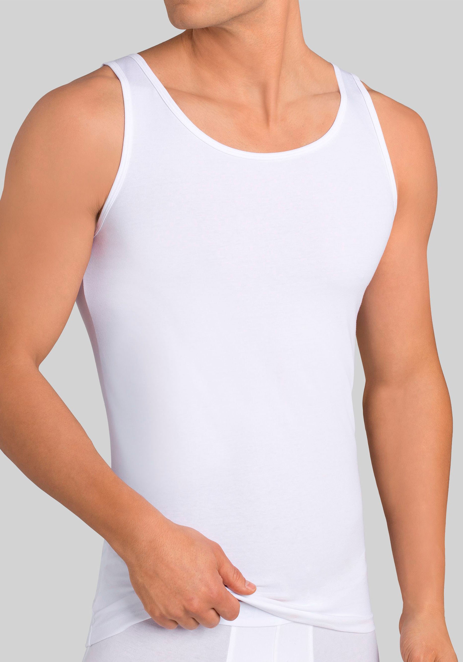 sloggi Unterhemd »men 24/7 SH 02 Vest 2P«, (Packung, 2 St.), Achselhemd, Tank-Top