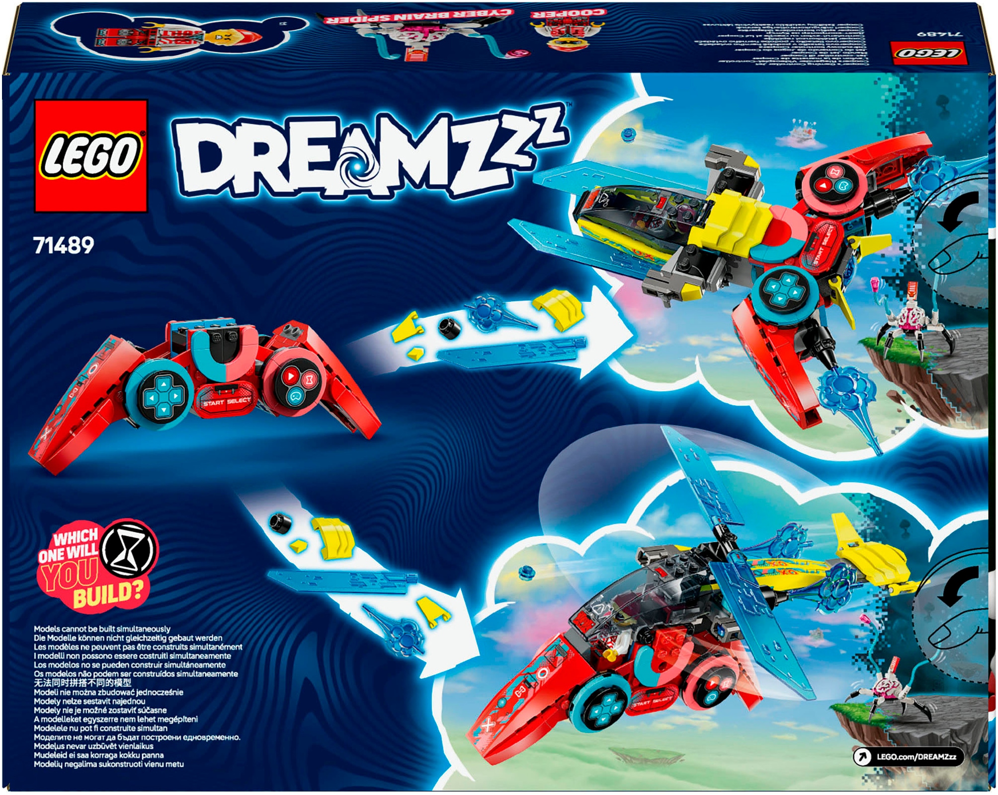 LEGO® Konstruktionsspielsteine »Coopers fliegender Videospiel-Controller (71489), LEGO DREAMZzz«, (266 St.), Made in Europe