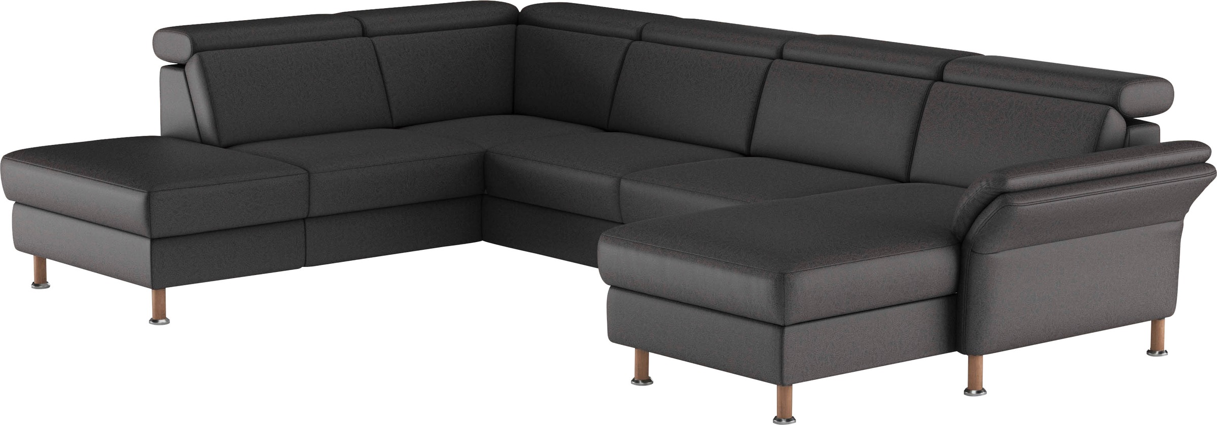 Home affaire Wohnlandschaft »Calypso U-Form«, wahlweise mit motorischer Relaxfunktion