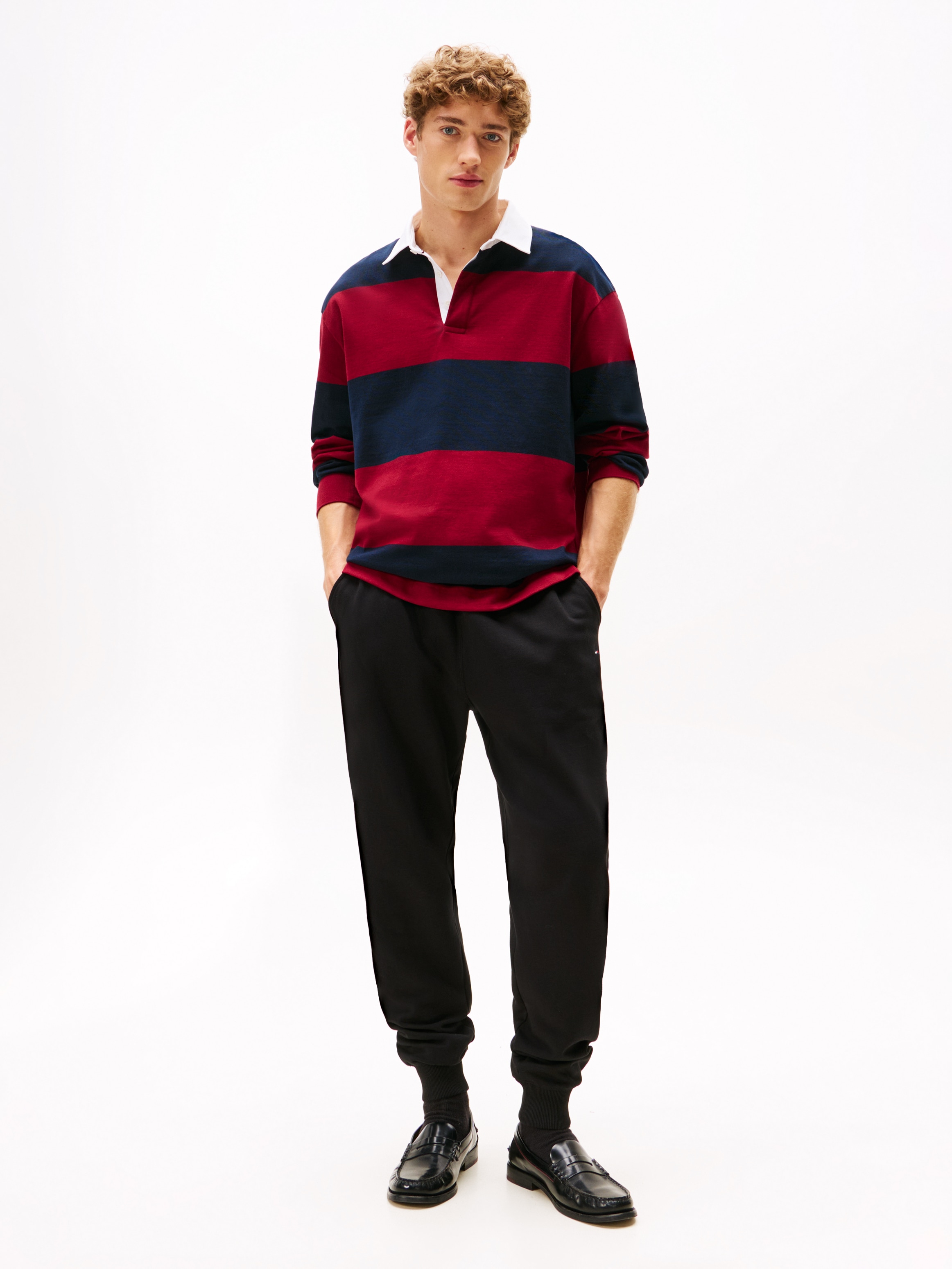 Tommy Hilfiger Jogginghose »ESSENTIAL TERRY«  elastischer Bund, regular fit, Bündchen am Bein