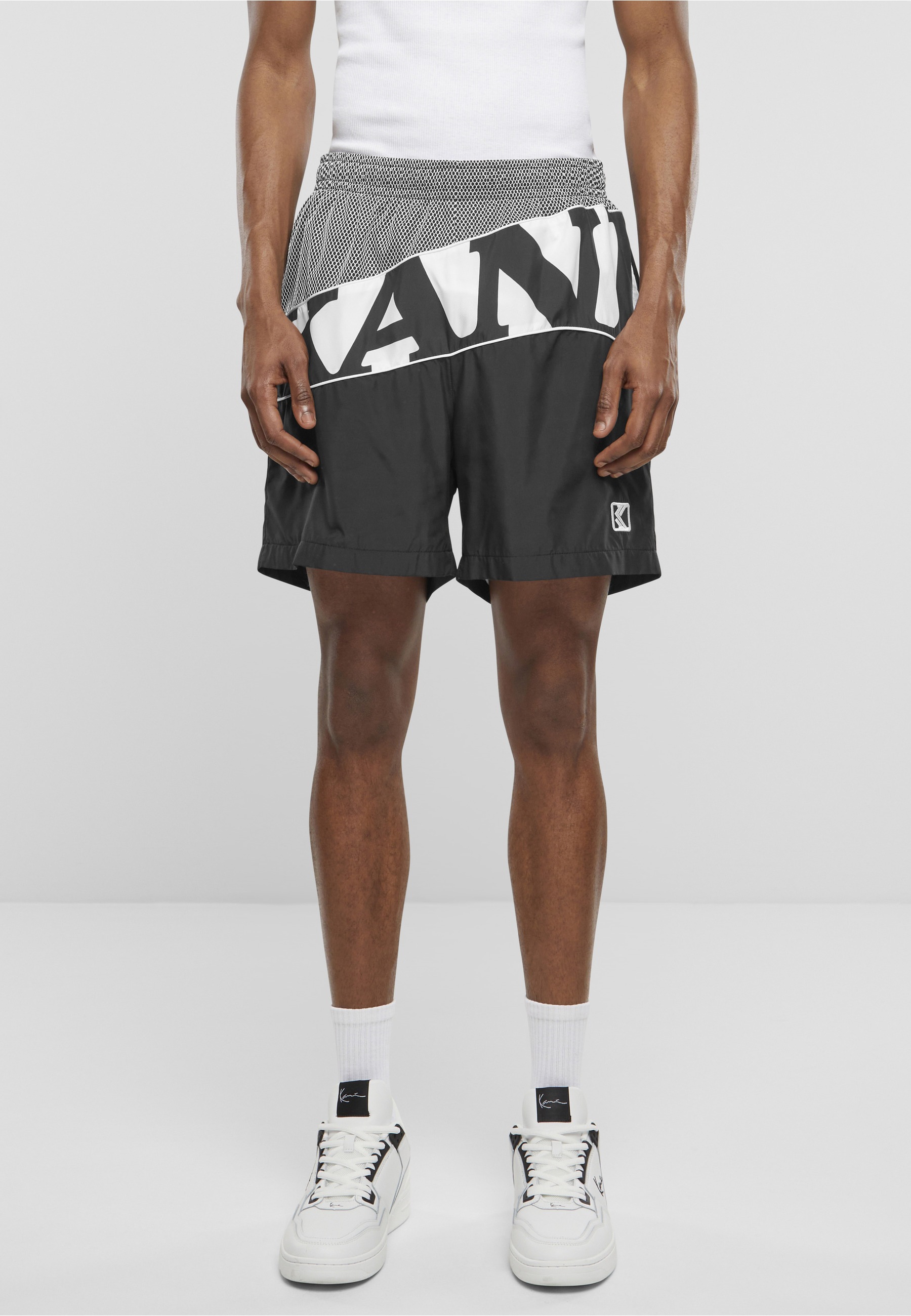 Karl Kani Shorts »Karl Kani Herren KM242-014-2 Wavy Retro Black Trackshorts«
