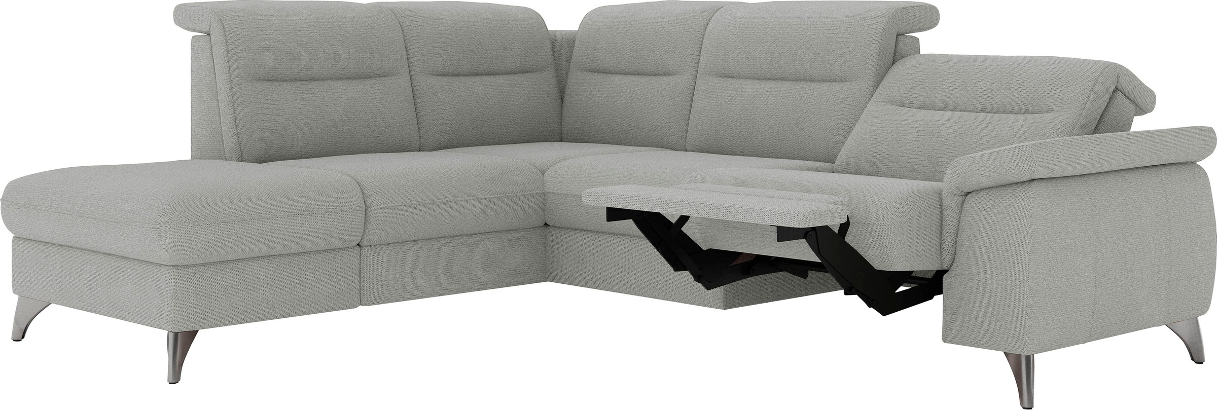 sit&more Ecksofa »Astoria L-Form«, wahlweise mit motorischer Relaxfunktion