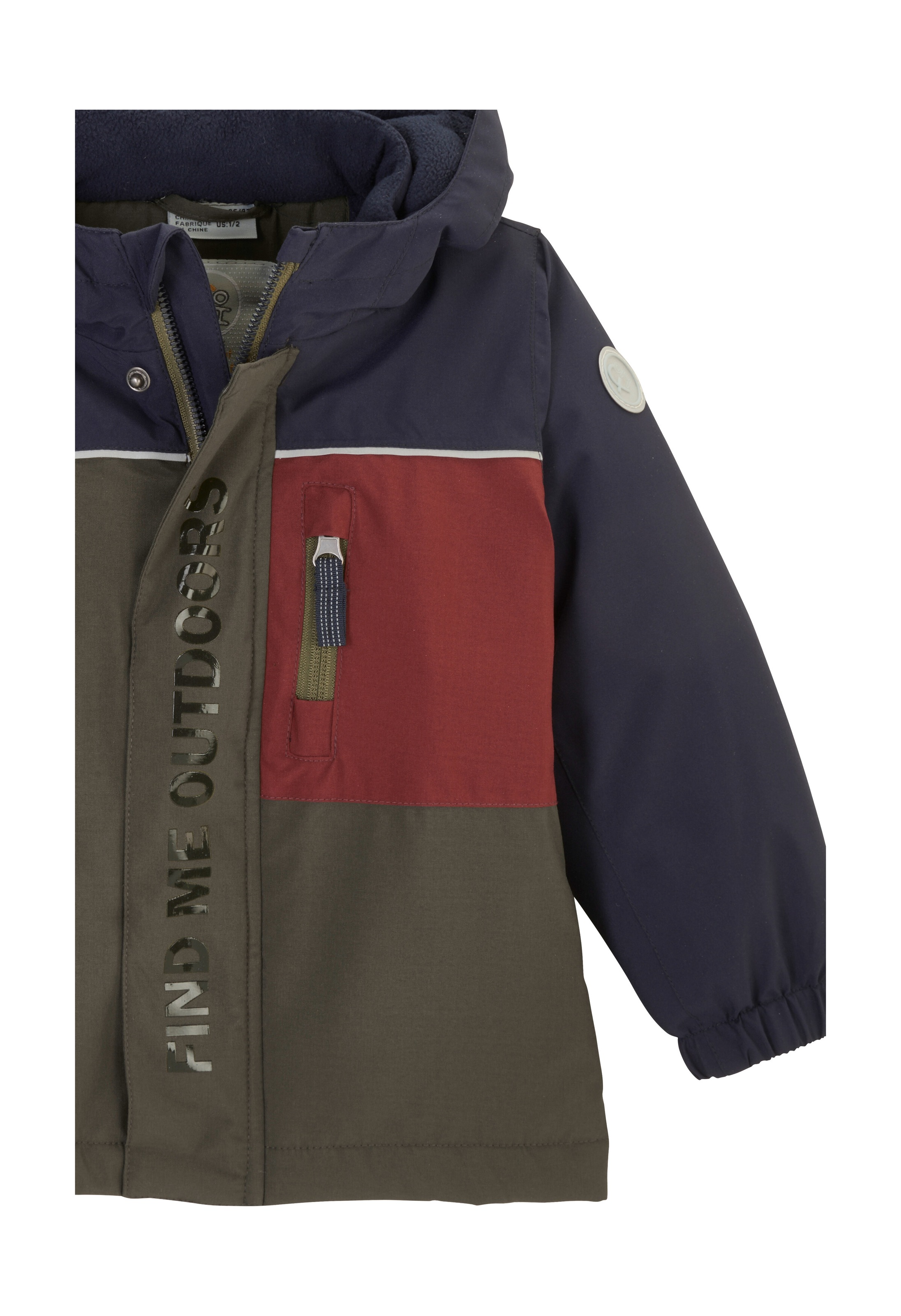 first instinct by killtec Funktionsjacke »FIOW 22 MNS JCKT« Wasserdichte Winterjacke mit Grow-Up-Funktion, reflektierendes Design