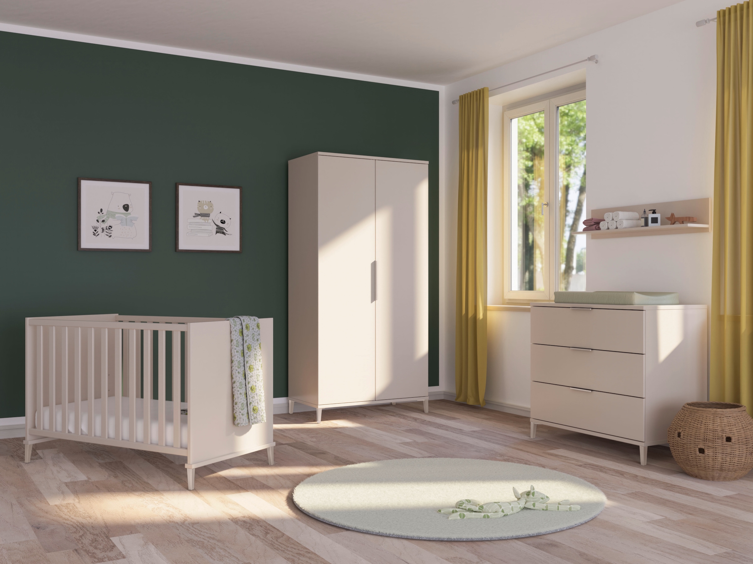 YUNY by PAIDI Babybett »SISTER LOU, yuny by PAIDI«, höhenverstellbar