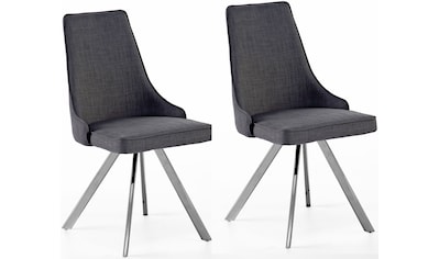 MCA furniture Esszimmerstuhl »Elara B«, (Set), 2 St., Stoffbezug, drehbar 180° mit... kaufen