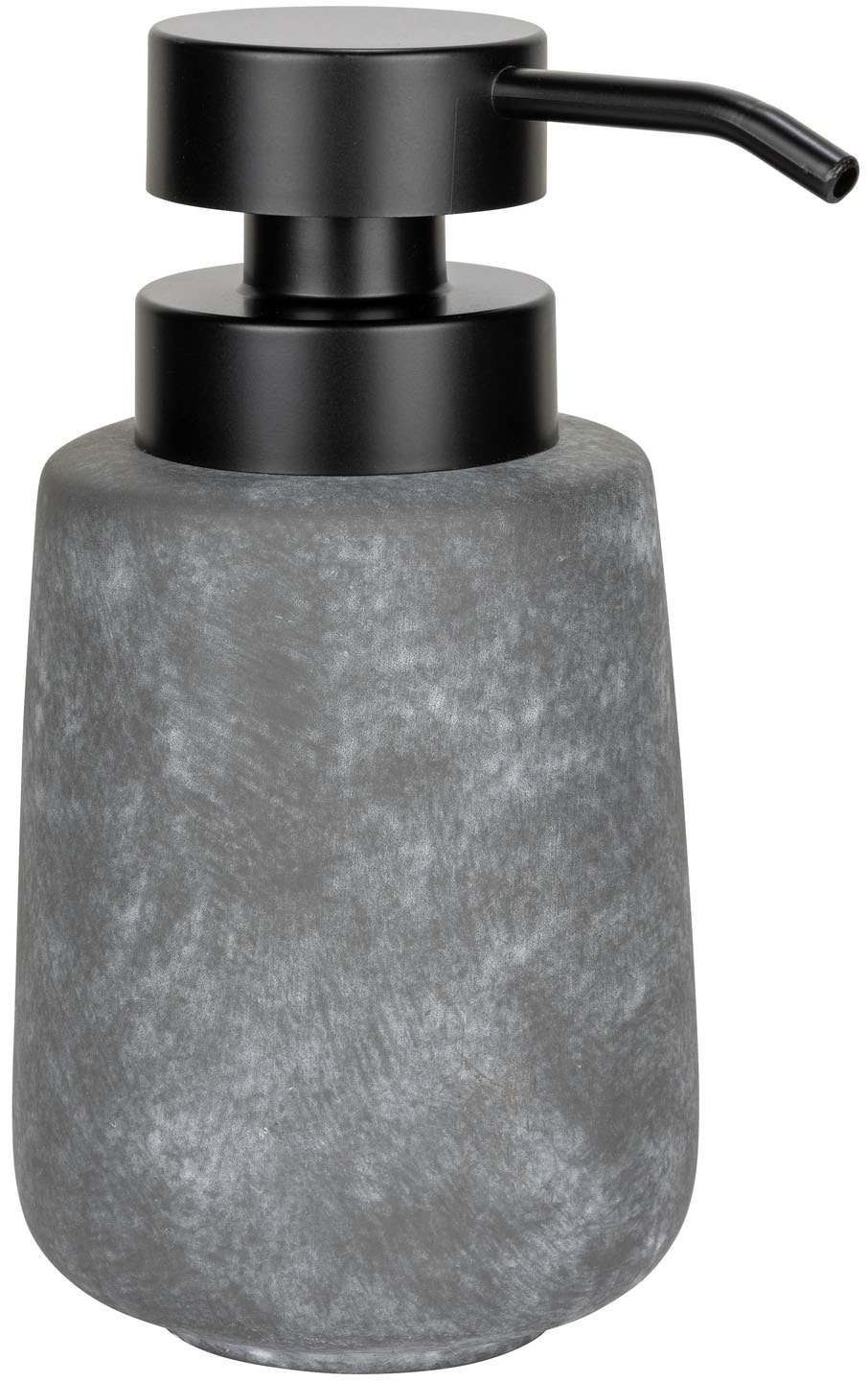 WENKO Seifenspender »Sacile« Dosierspender aus hochwertiger Keramik, moderne Beton-Optik, 400 ml