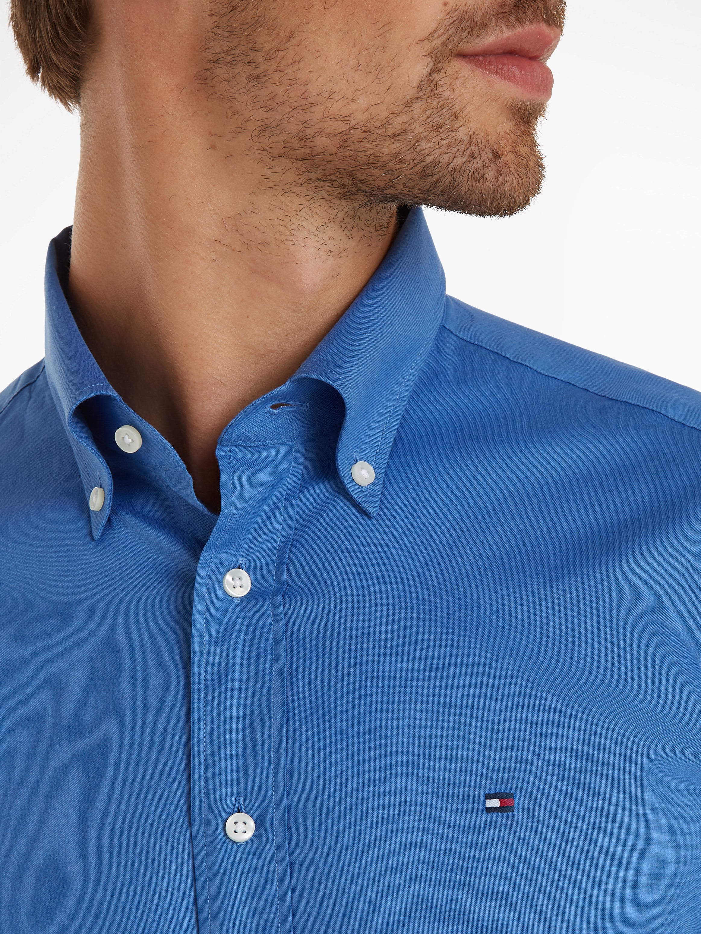 Tommy Hilfiger TAILORED Businesshemd »CL FLEX OXF RF SHIRT«