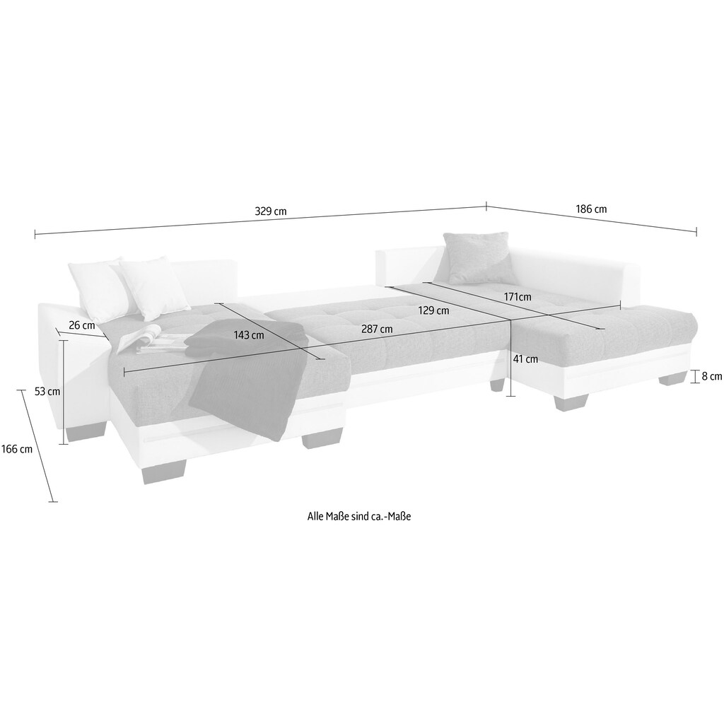 Mr. Couch Wohnlandschaft »Nikita«