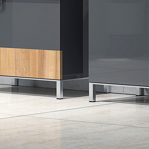 Places of Style Schuhschrank »Onyx«, (H/B/T): 101/76/35,2cm), UV lackiert, mit Soft-Close-Funktion