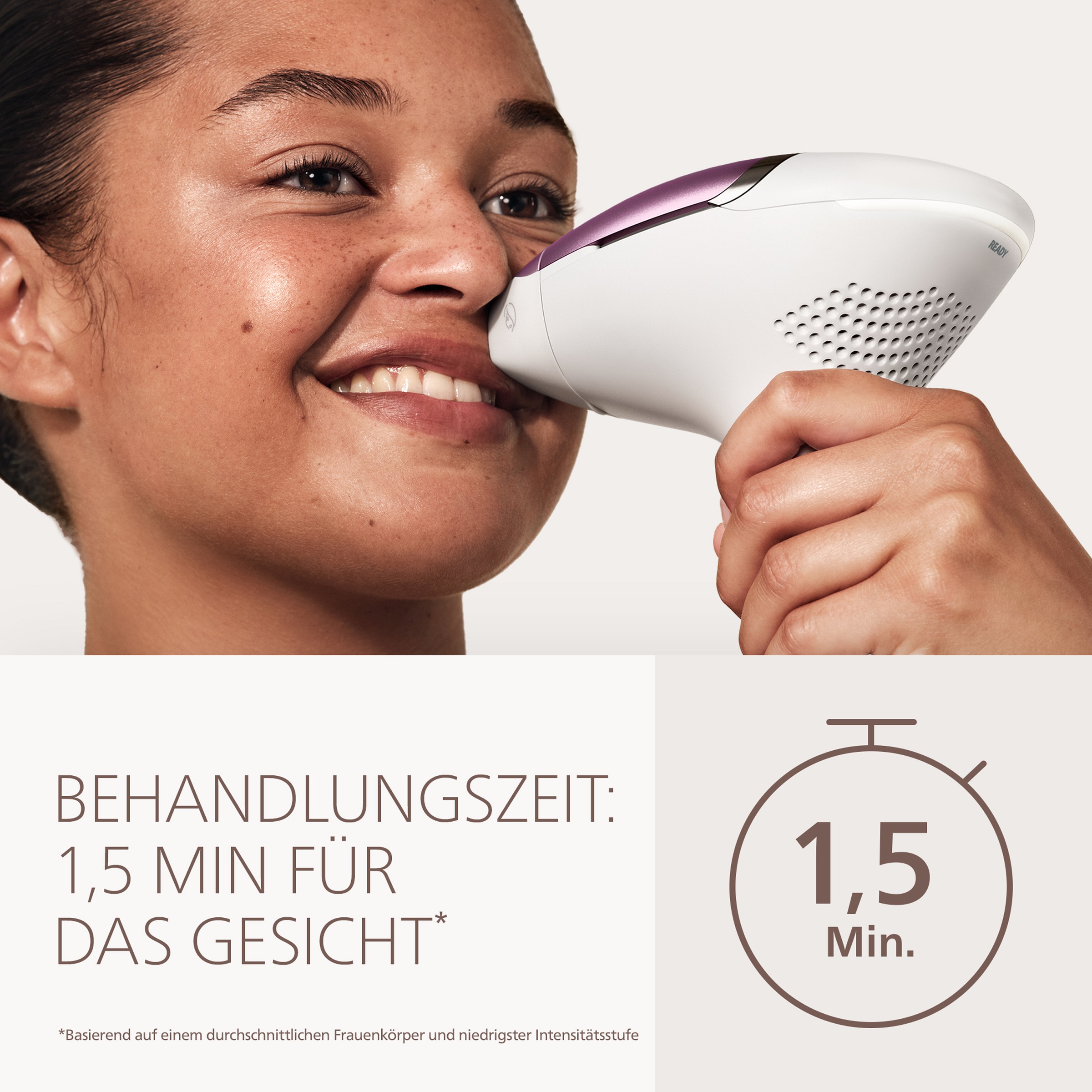 Philips IPL-Haarentferner »Philips Lumea Series 8000 BRI934/00« 2 Aufsätze (Gesicht, Körper)