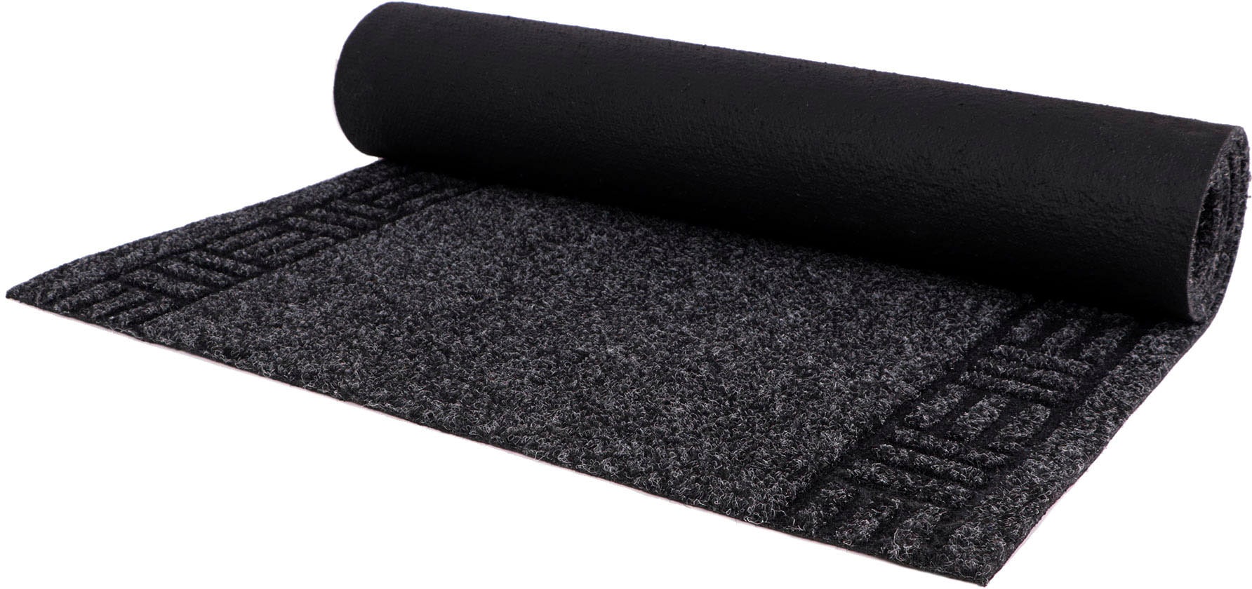 Primaflor-Ideen in Textil Läufer »Schmutzfangläufer PRIMAVERA, Made in Belgium«, rechteckig, 8 mm Höhe, Schmutzfangmatte, meliert, mit Bordüre, strapazierfähig, waschbar
