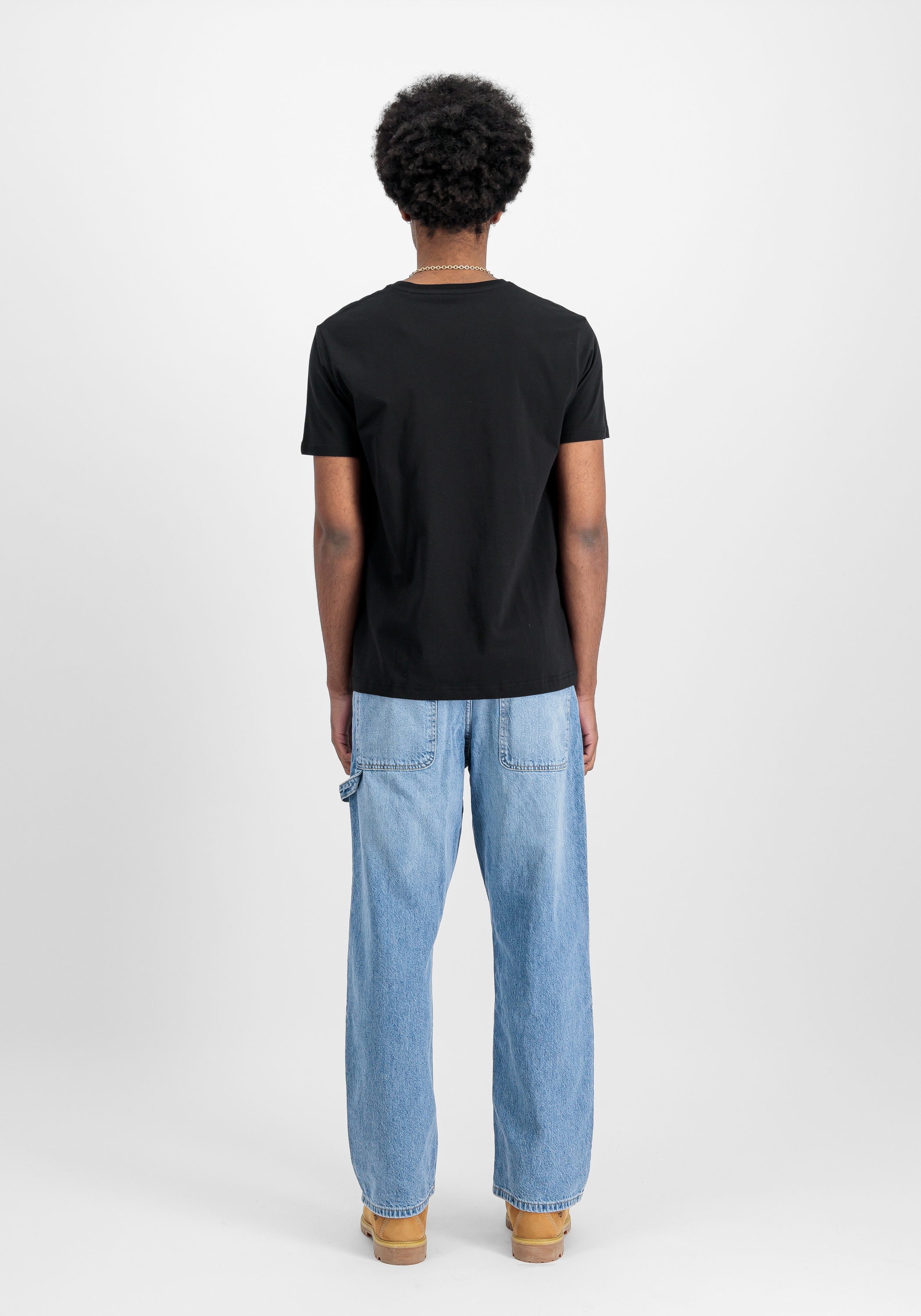 Alpha Industries T-Shirt »Alpha Industries Men - T-Shirts Basic T Mid Logo«