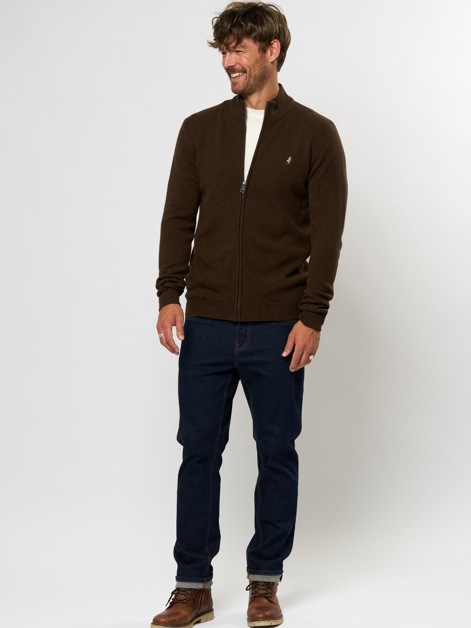 MCS Rundhalspullover »MCS Pullover Alfie«