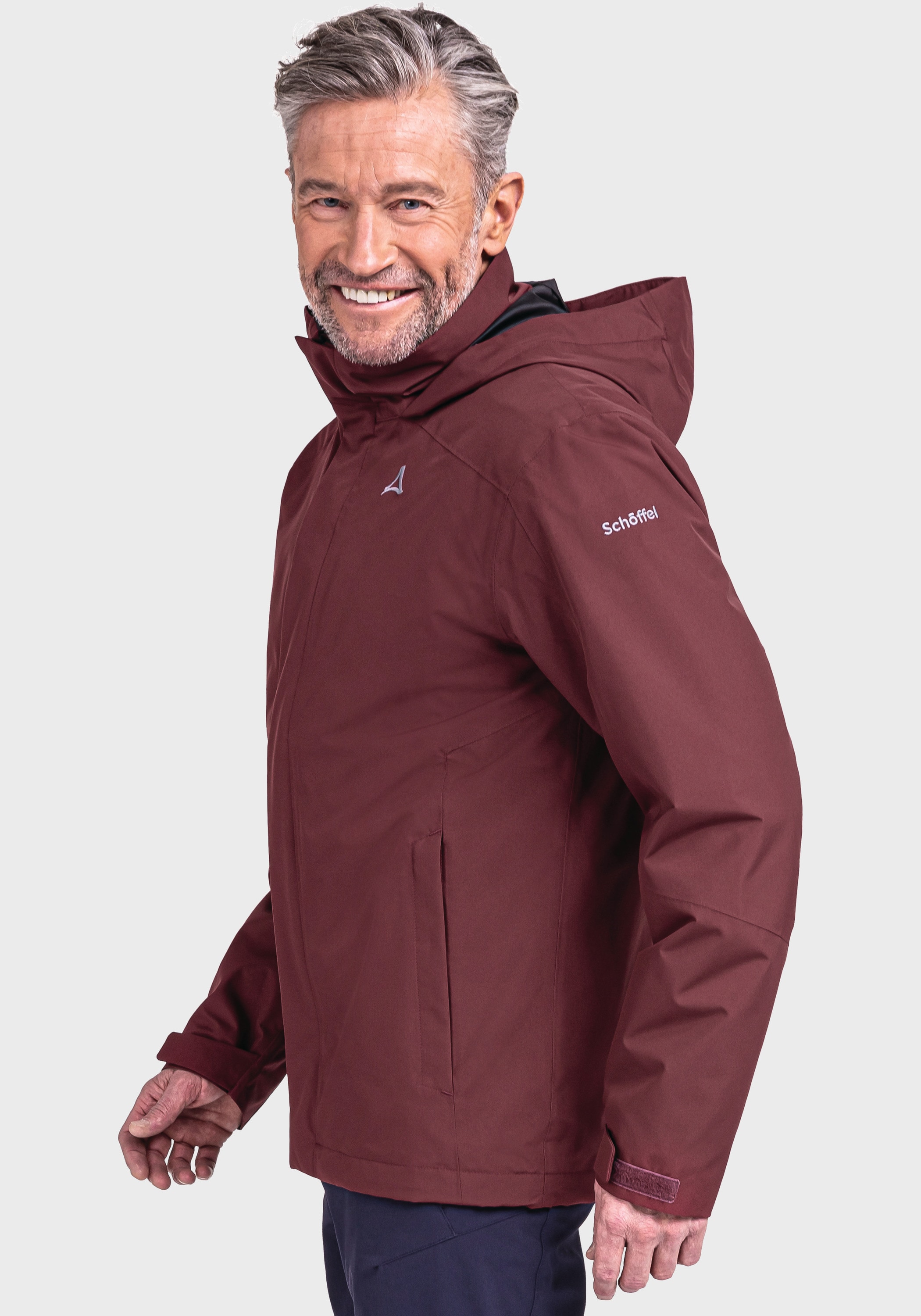 Schöffel Doppeljacke »3in1 Jacket Partinello M«, mit Kapuze