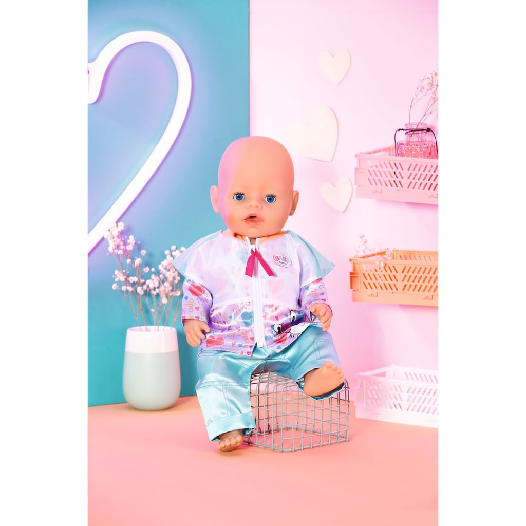 Baby Born Puppenkleidung »Freizeitanzug Aqua, 43 cm«