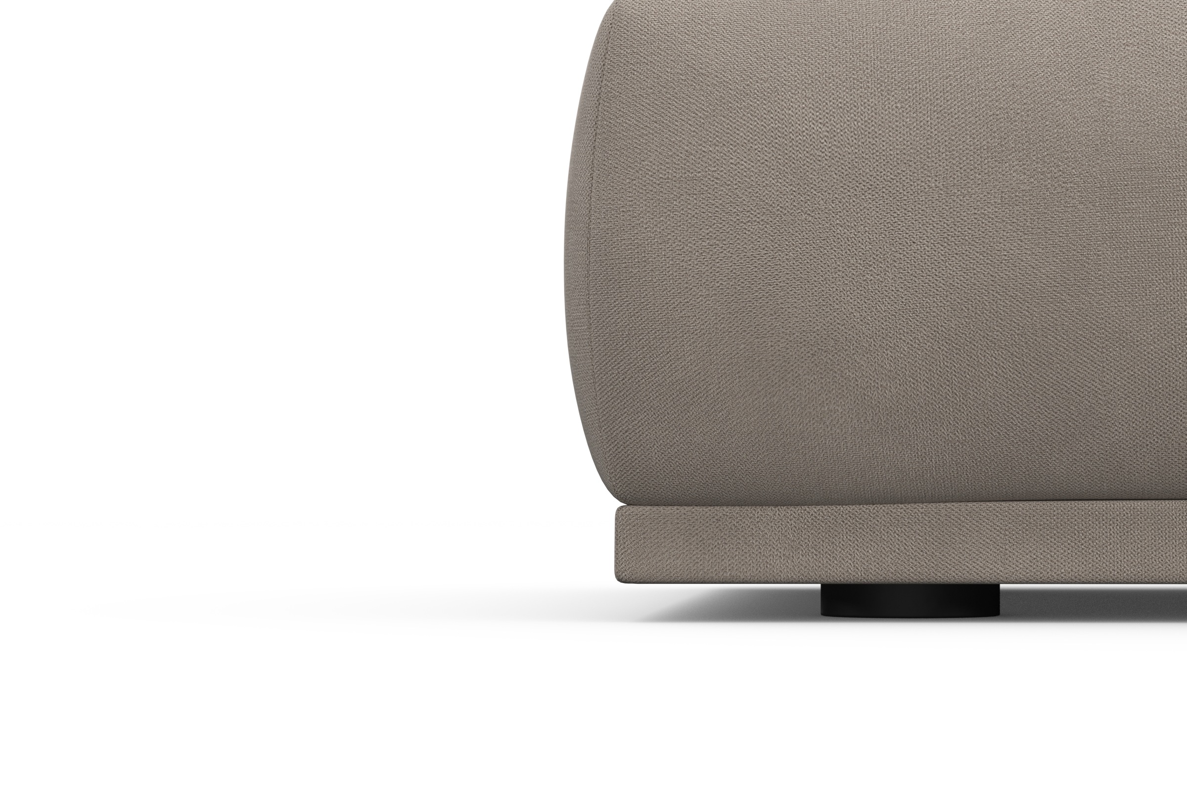 TRENDMANUFAKTUR Hocker »Braga, mit hochwertigem Kaltschaum, quadratisch, in Cord erhältlich«, (1 St.), moderner Polsterhocker, 85/42/85 cm (B/H/T)