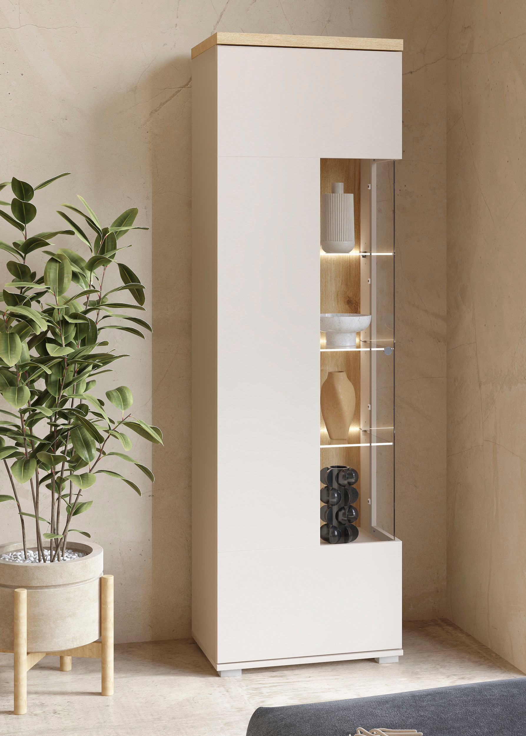 Home affaire Vitrine »Serio« Breite 55 cm