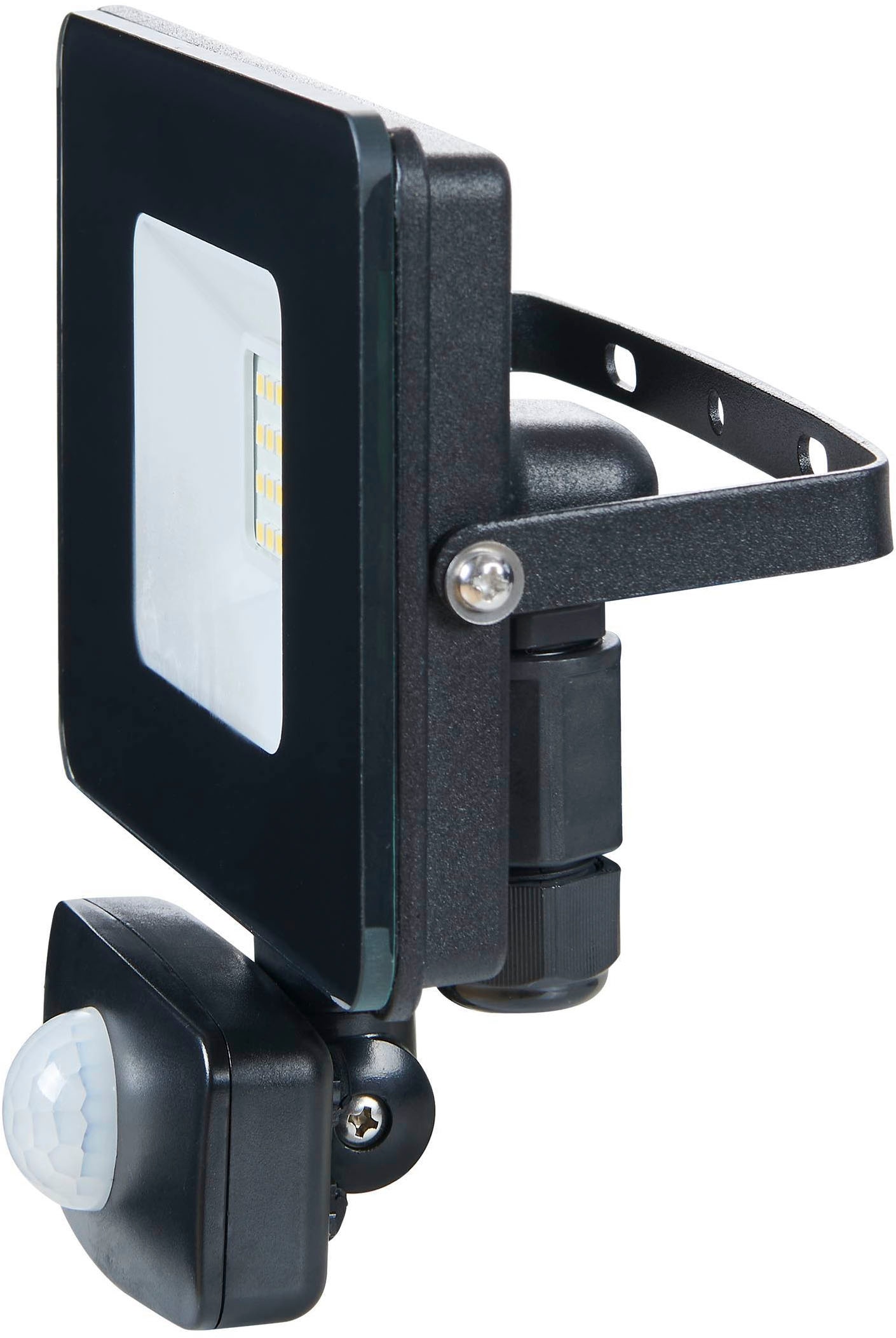 EGLO Wandleuchte »Faedo 3, Außen-Strahler, Außenleuchte, Wandstrahler, IP65, Lampe« LED-Modul 1 Stk. Kaltweiß Wand-/Deckenleuchte - L13 x H14 x AL5 cm - schwarz - 21W inkl.