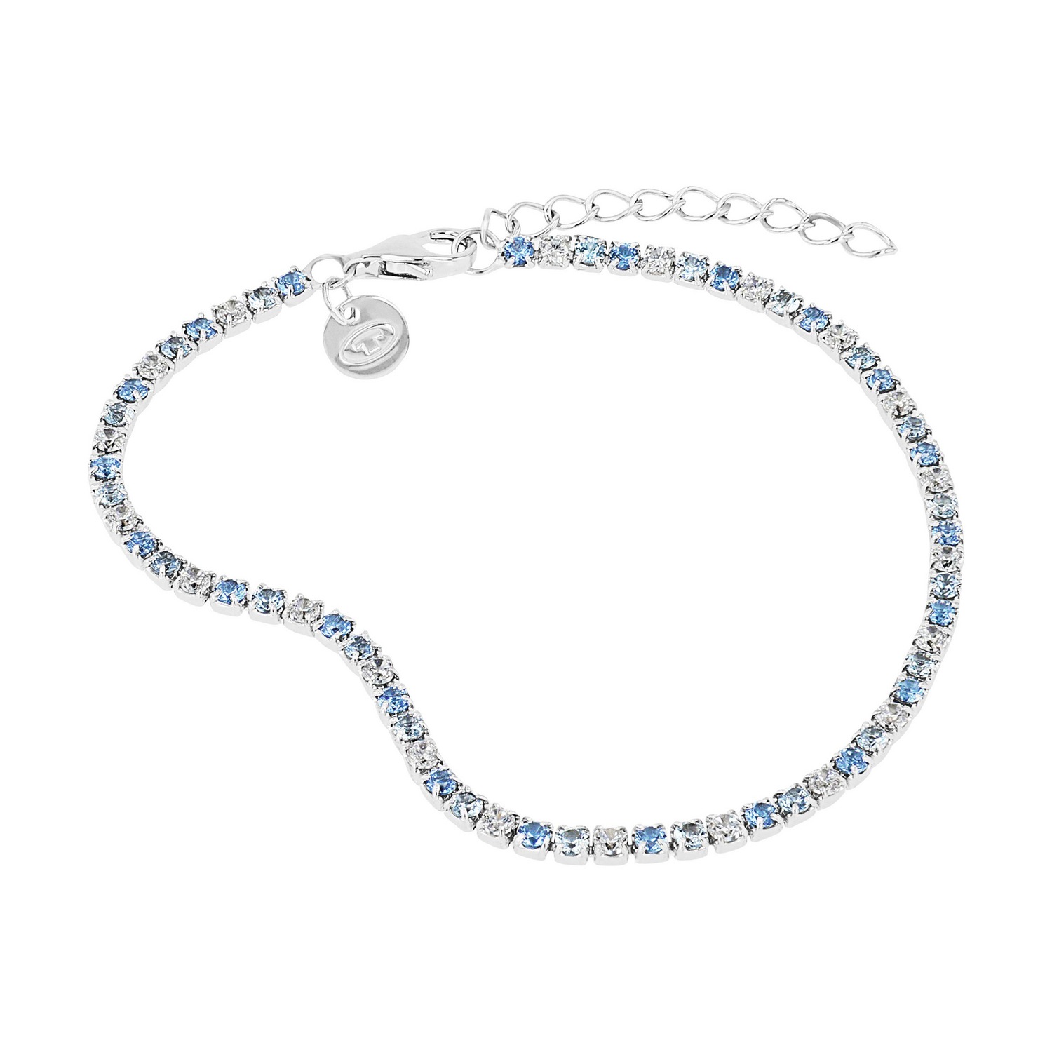 TOM TAILOR Silberarmband mit Zirkonia (synth.)