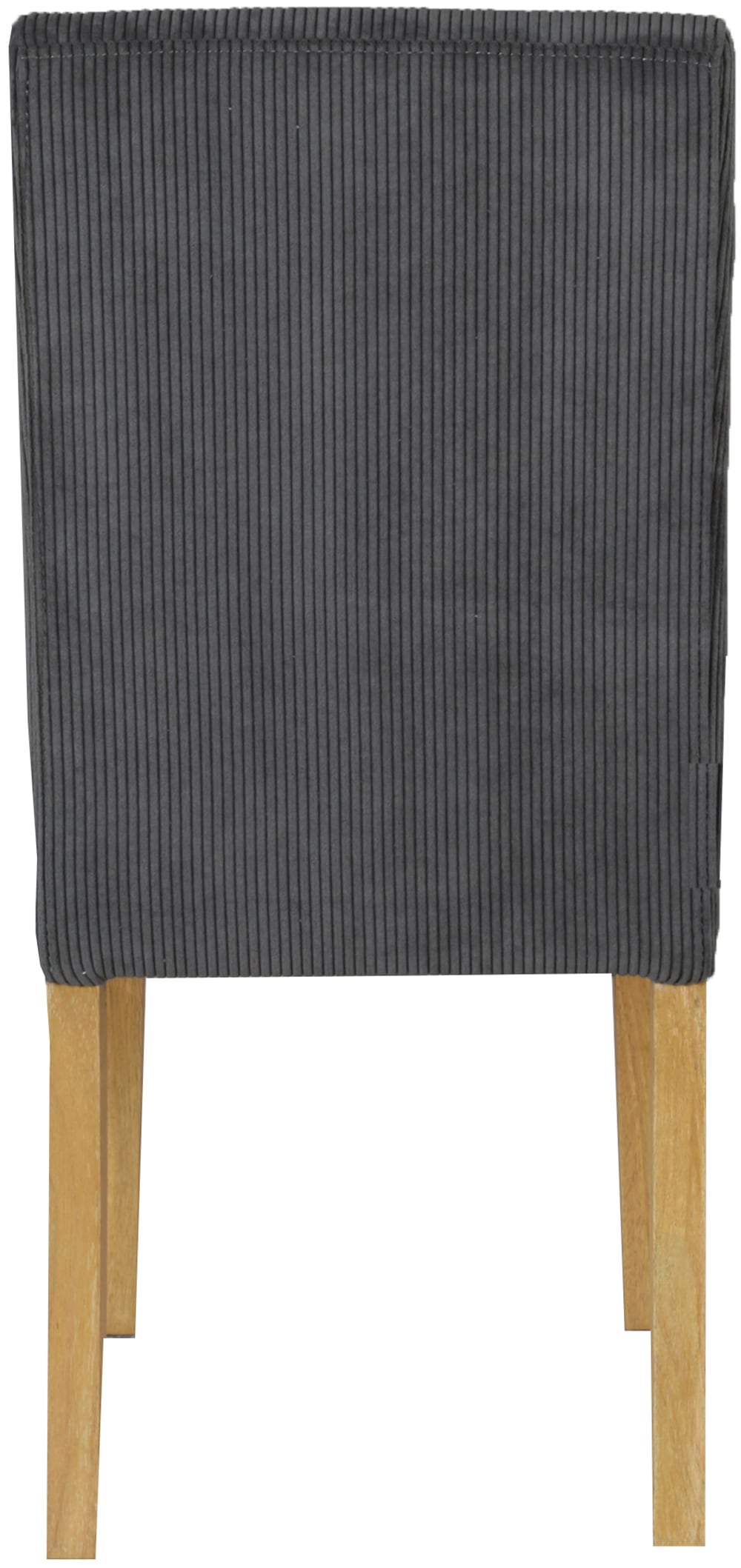 Home affaire Esszimmerstuhl »Winikon, TOPSELLER!«, (Set), 2 St., Cord, Massivholzgestell, moderner Cordbezug, bequem gepolstert