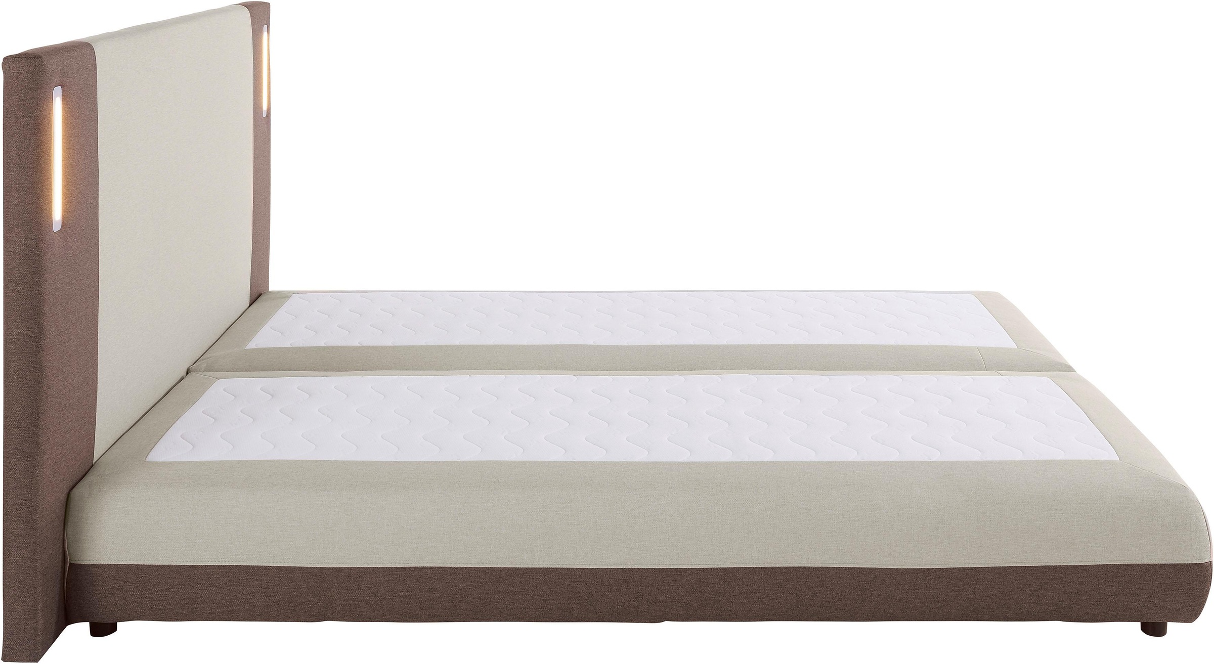 6. Bild von COLLECTION AB Boxspringbett »Abano«, inkl. Topper und LED-Beleuchtung