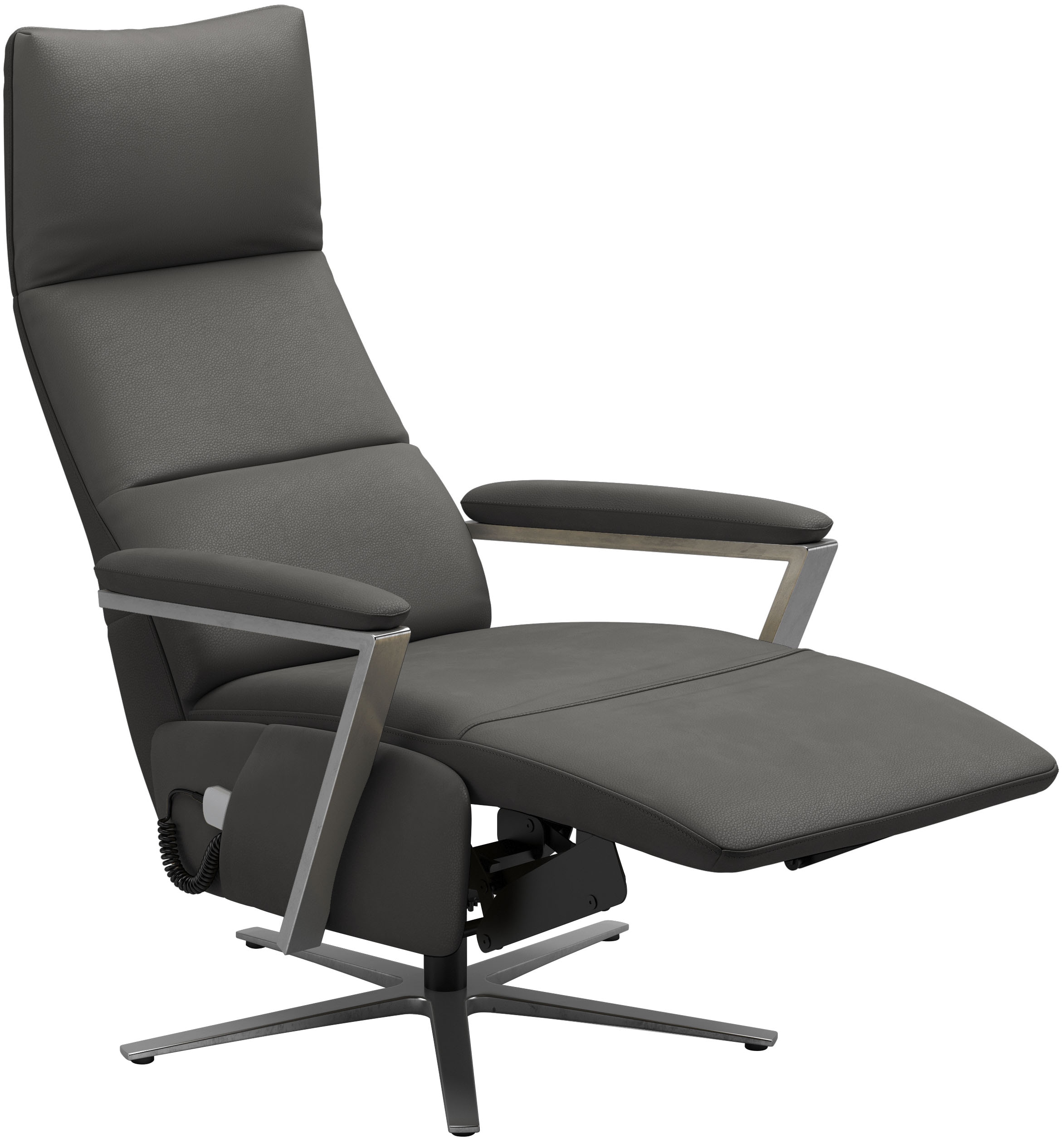 sit&more TV-Sessel »Vario Comfort, inkl. Kopfteilverstellung & 360 Grad Drehfunktion«, inkl. Herz-Waage-Funktion & 3 Motoren, Höhe der Armlehnen 64cm