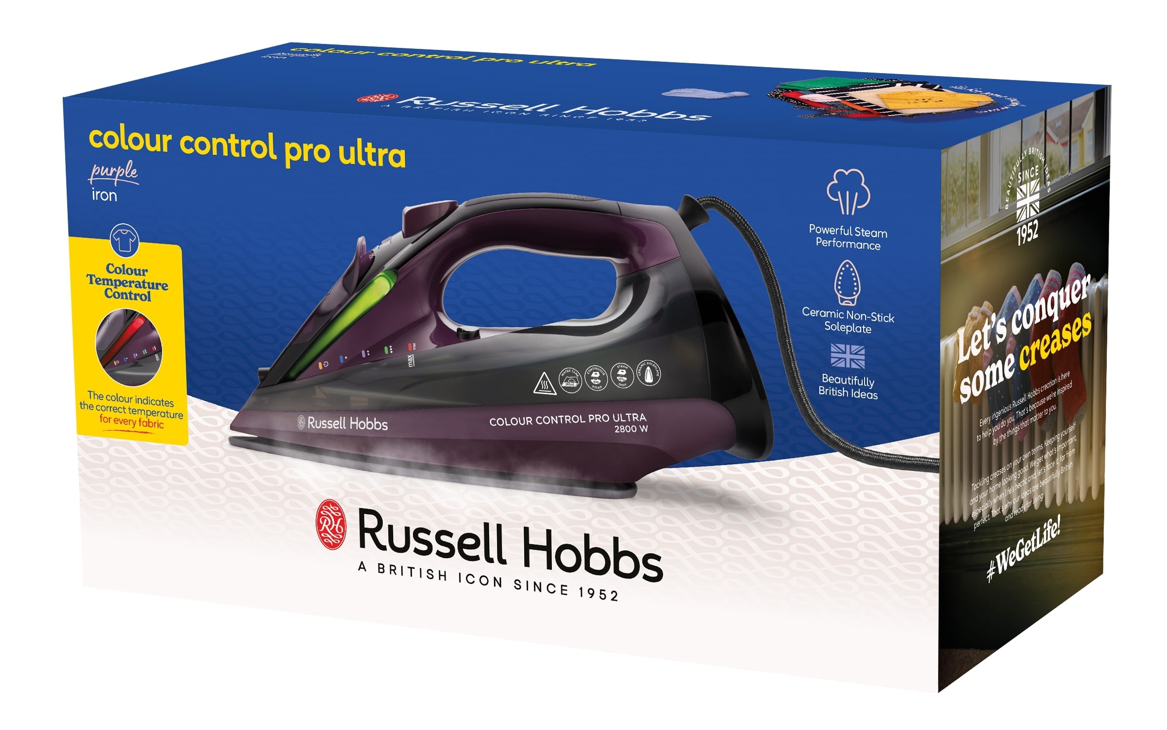 RUSSELL HOBBS Dampfbügeleisen »27281-56«, 2800 W