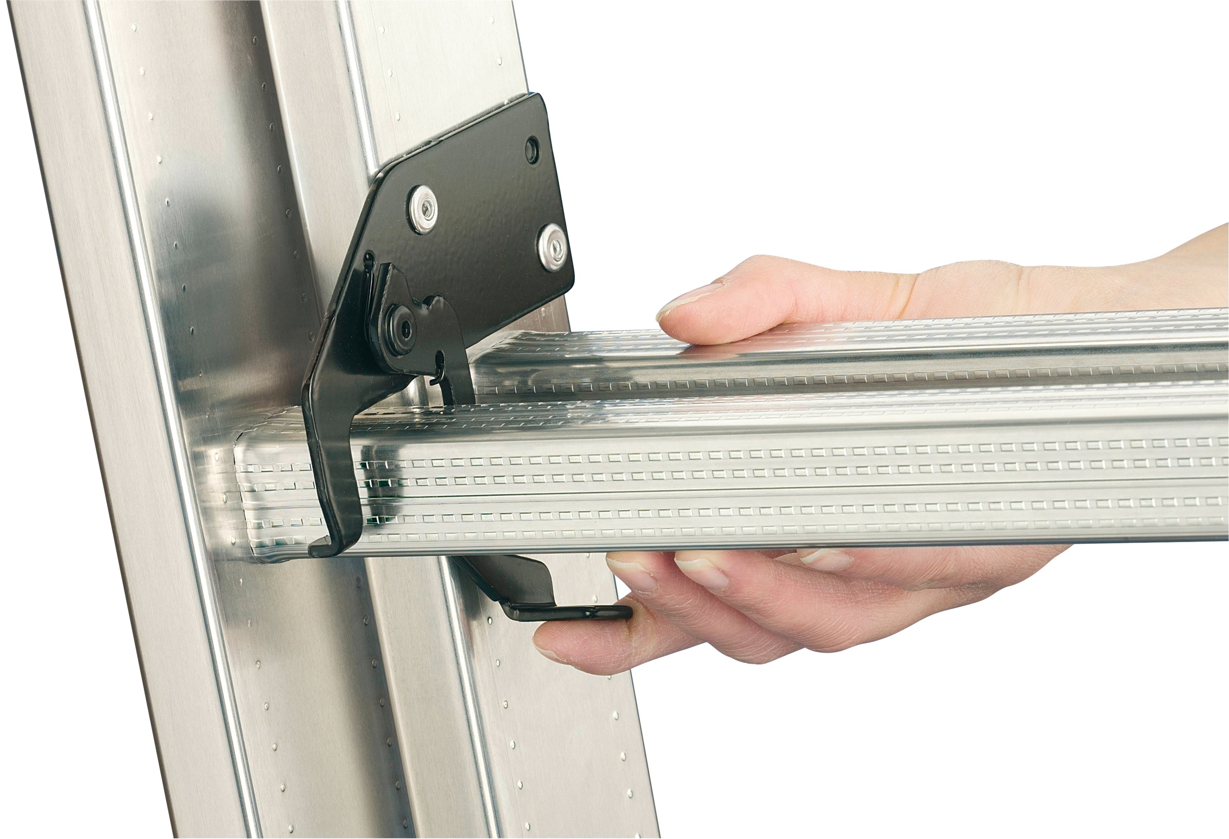 Hailo Vielzweckleiter »HobbyStep combi«, (Set), Aluminium Kombileiter 3-teilig 3x12 Sprossen