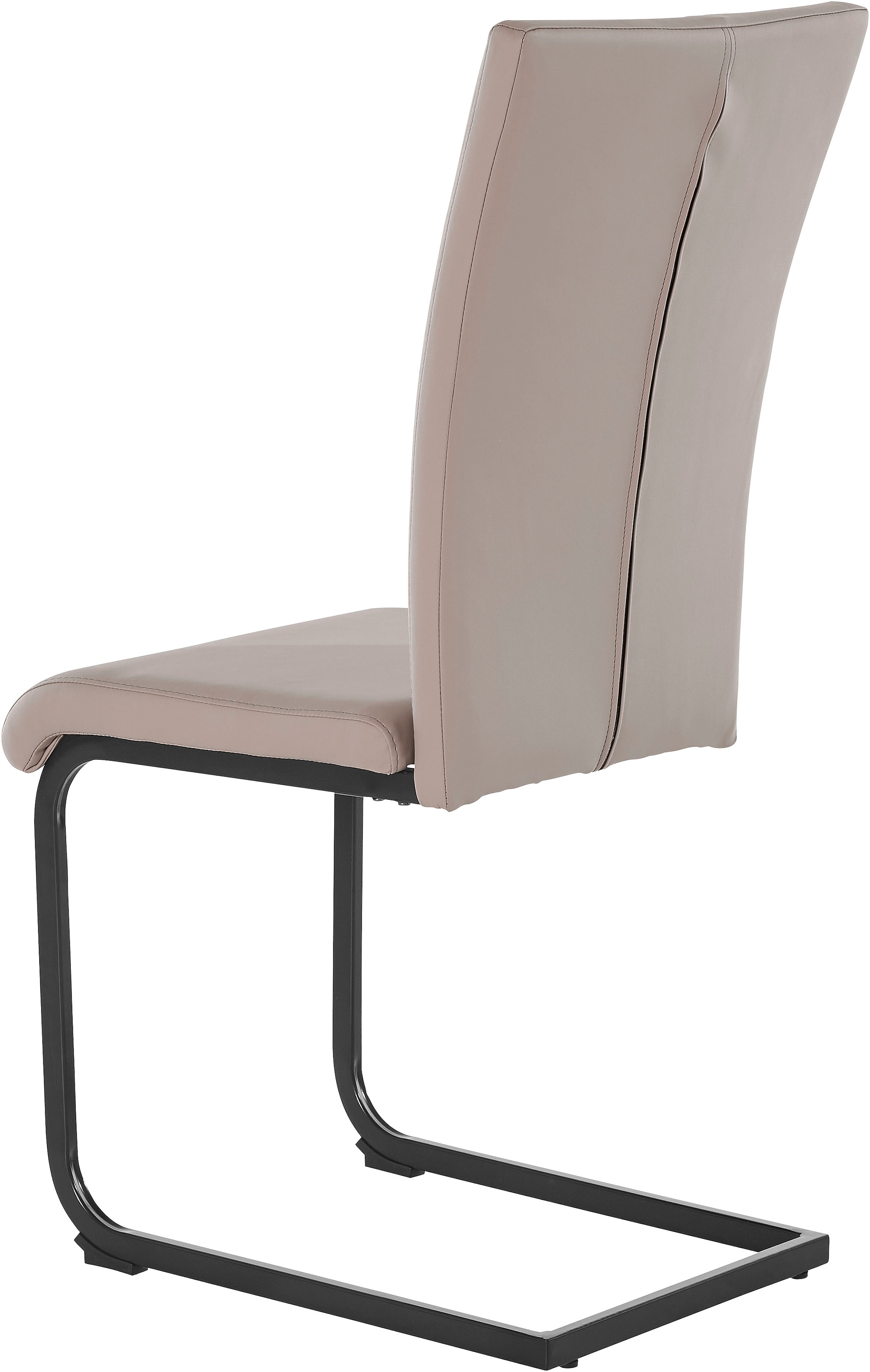 Home affaire Freischwinger »Oliver«, (Set), 2 St., Kunstleder, Stuhl belastbar bis 120 Kg
