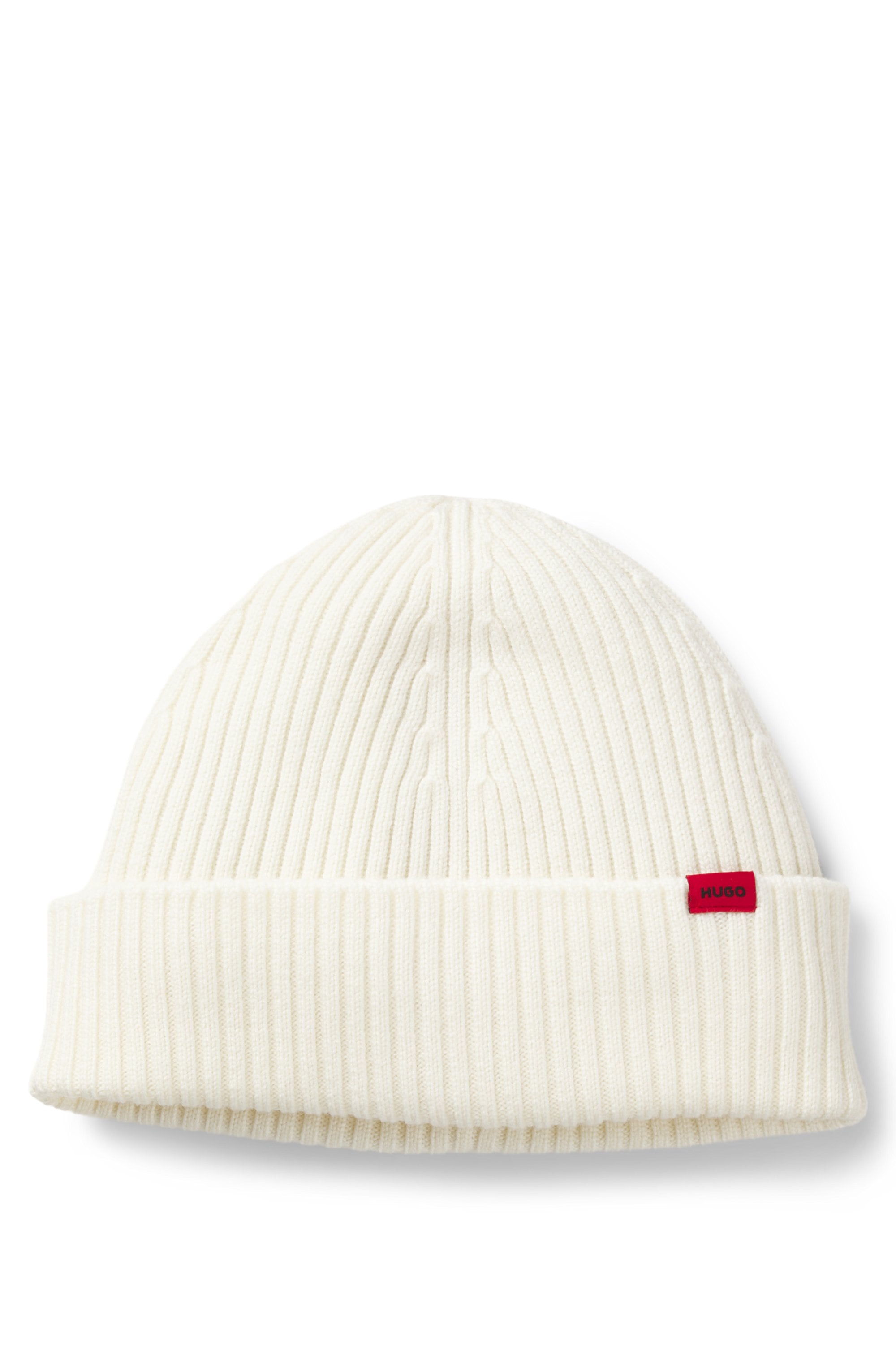 HUGO Beanie »Xola« mit Labelaufnäher, unisex
