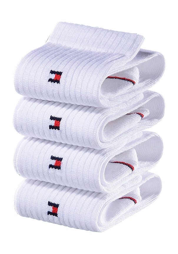 Tommy Hilfiger Socken, (4 Paar), mit Fußfrottee