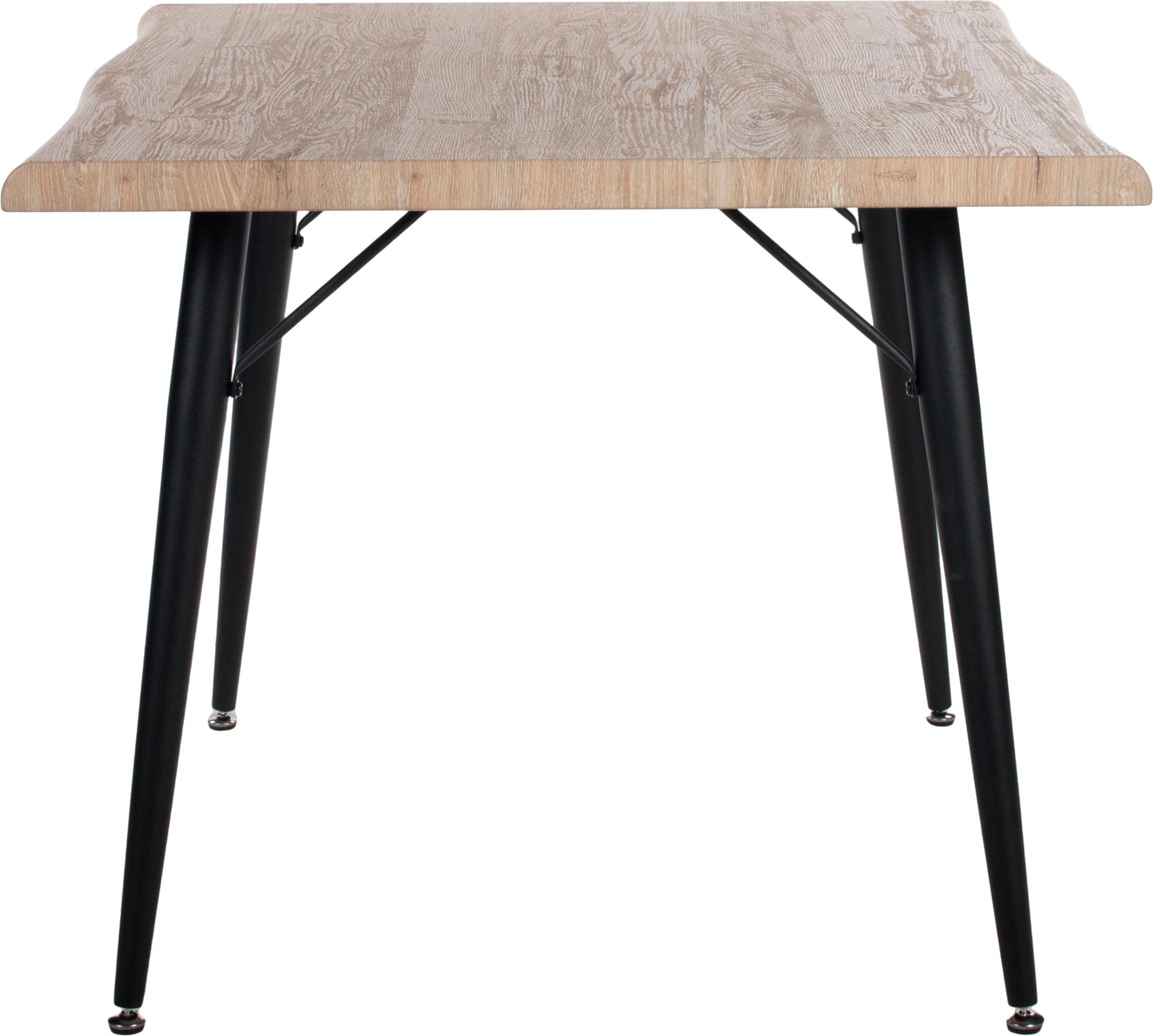Duo Collection Esstisch »Tailin Tisch Baumkantentisch«, Massives Metallgest günstig online kaufen