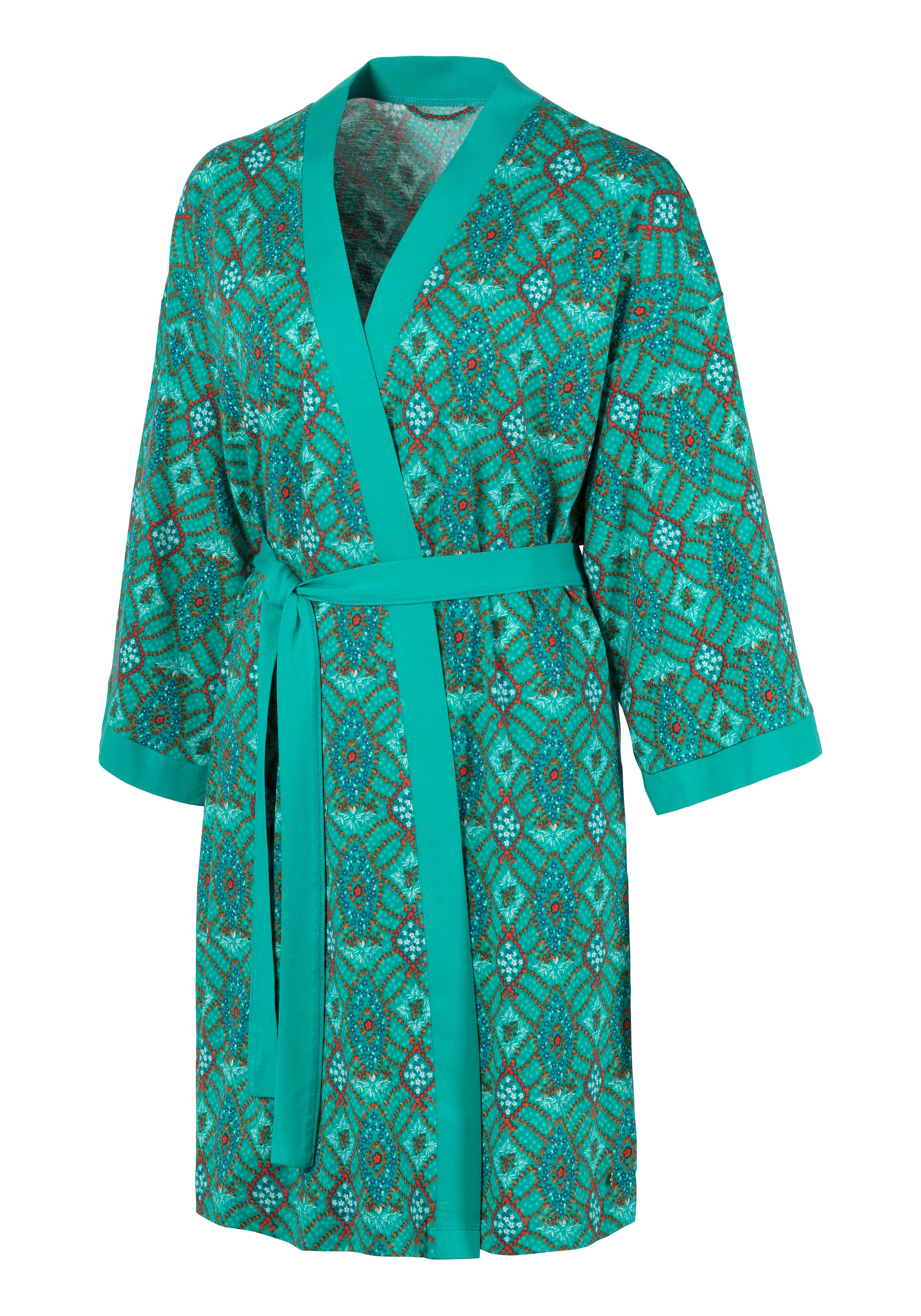 Kimono, mit s.Oliver Ornamentdruck kaufen günstig Binden zum