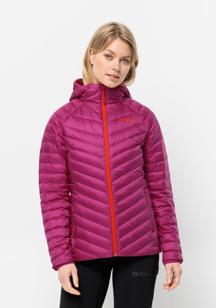 Jack Wolfskin Daunenjacke »PASSAMANI DOWN HOODY W«, mit Kapuze