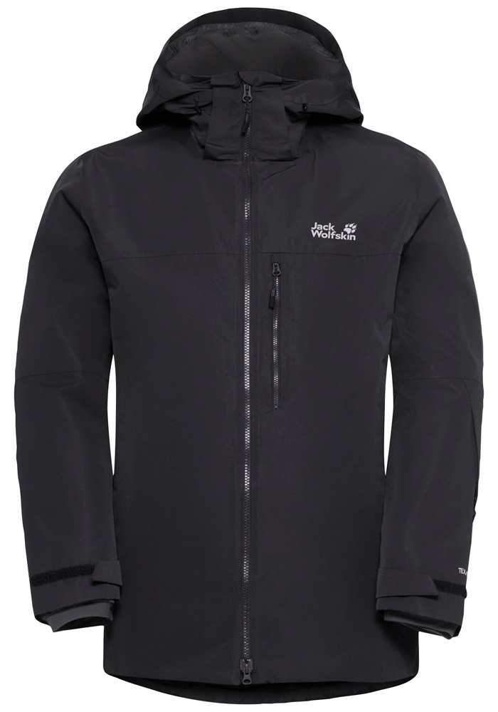 Jack Wolfskin Skijacke »FLOWLINE 3IN1 JKT M«, mit Kapuze