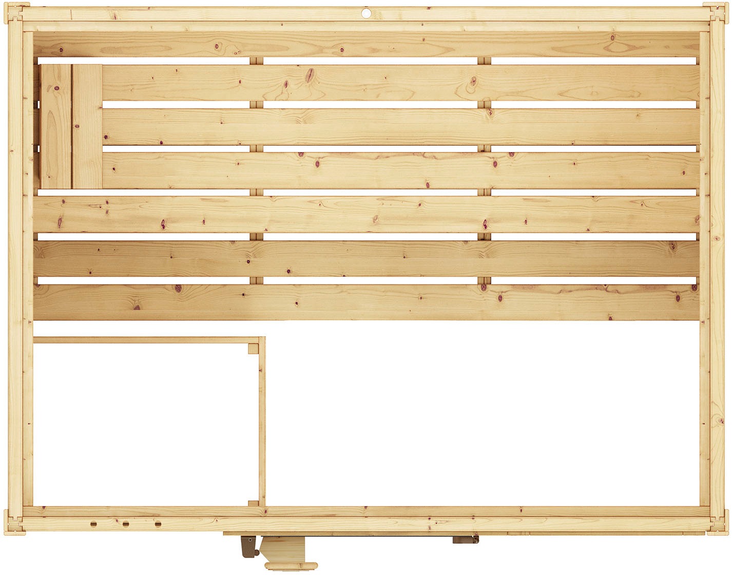 weka Sauna »Valida« Set,  7,5 kW Bio-Ofen mit digitaler Steuerung
