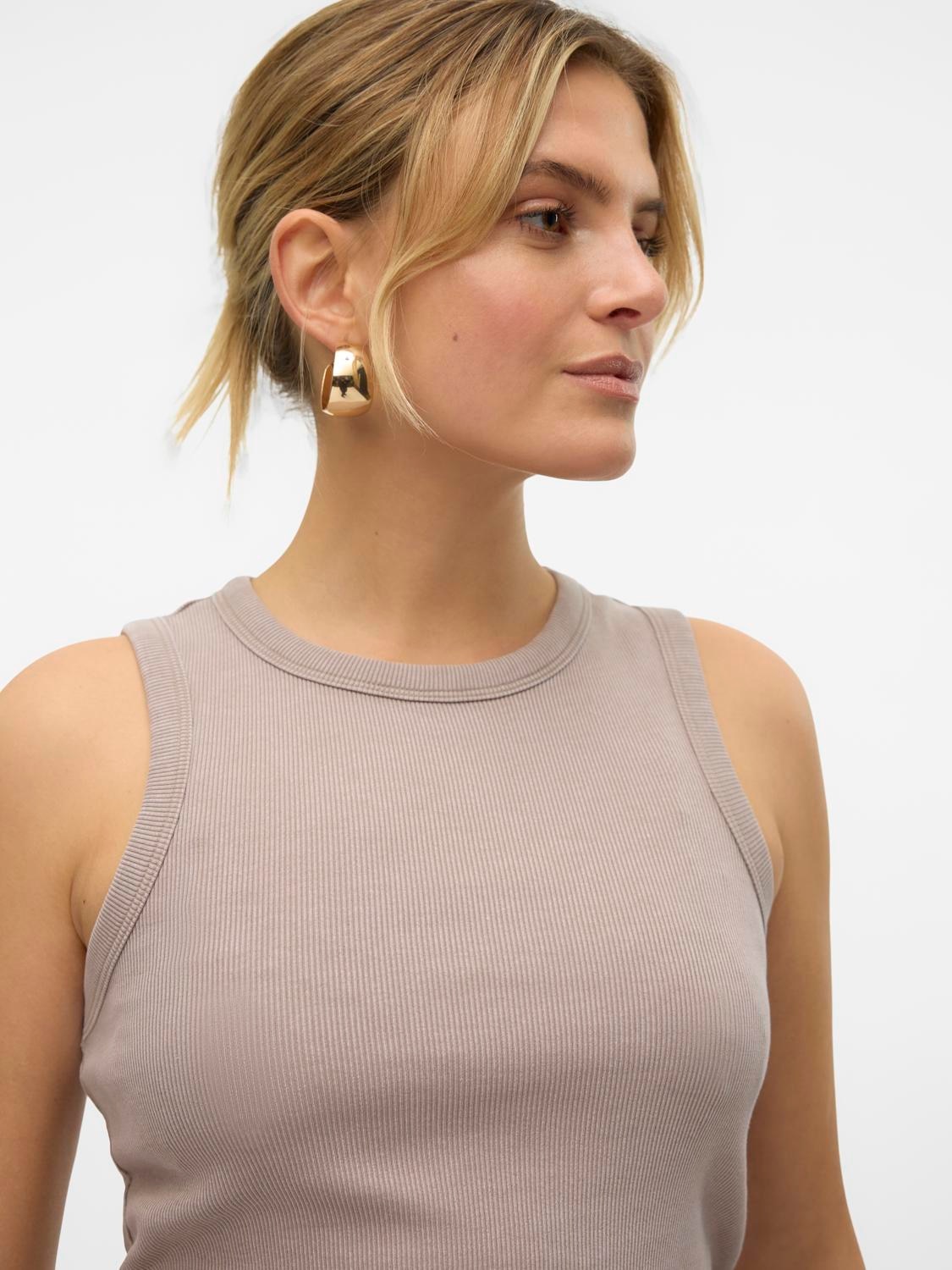 Vero Moda Ripptanktop »VMJANE SL WASHED RIB TOP JRS NOOS«