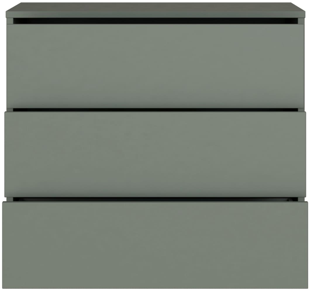FORTE Kommode »Alice Springs, Kommode, 3 Schubkästen B/H/T 94,8/83,1/41,5« Schubkästen mit Vollauszug, grifflos,Push to open