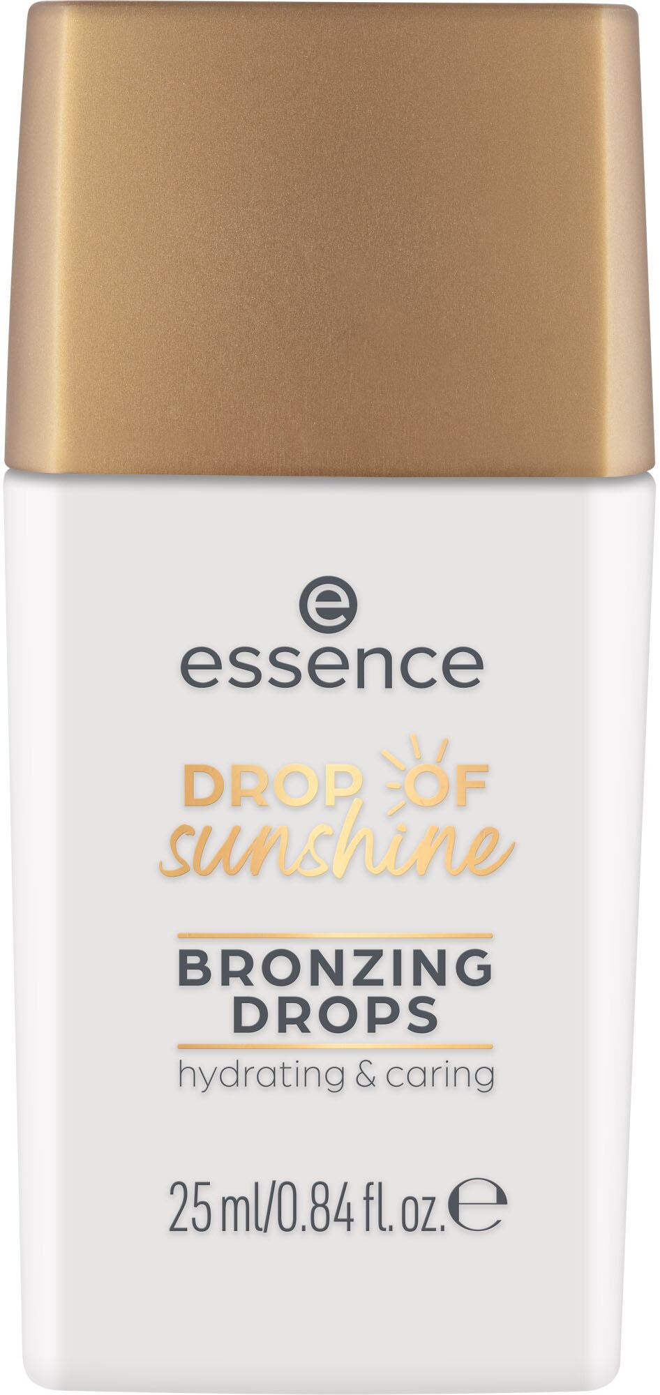 Essence Bronzer-Puder »DROP OF sunshine BRONZING DROPS«, (Set, 3 tlg.), mit Glycerin