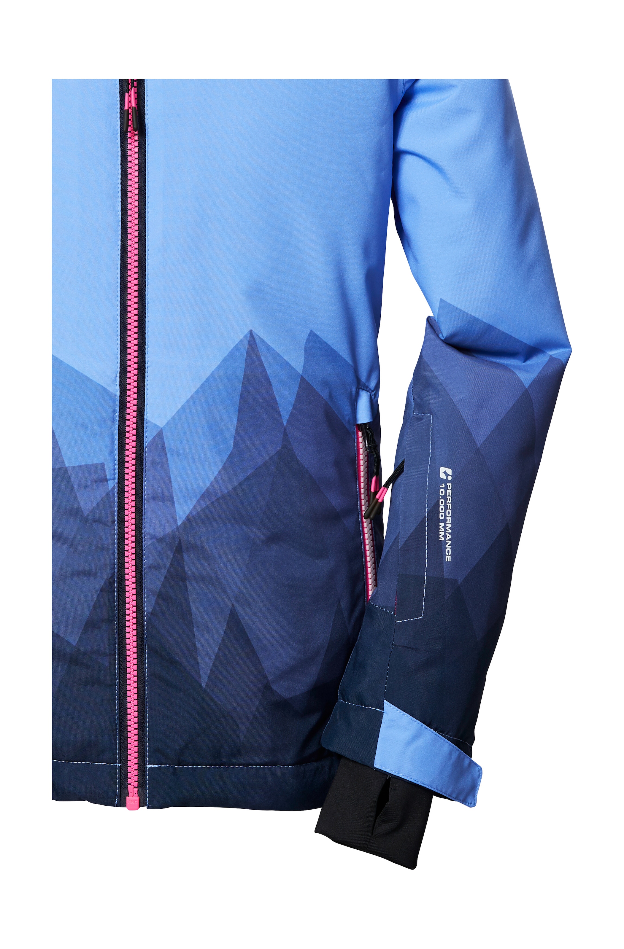 Killtec Skijacke »KSW 328 GRLS SKI JCKT«, Wasser- und winddichte Mädchen-Winterjacke mit verstellbarer Kapuze