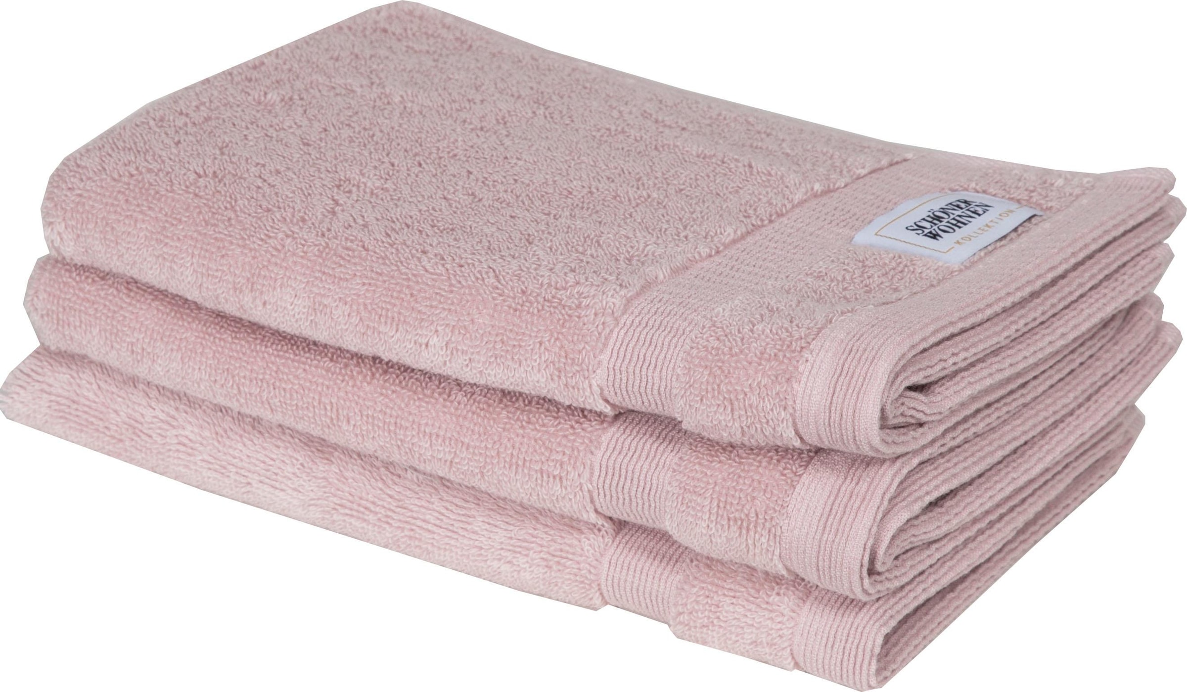 SCHÖNER WOHNEN-Kollektion Gästehandtuch »Cuddly«, (3 St., Gästehandtuch 30 günstig online kaufen