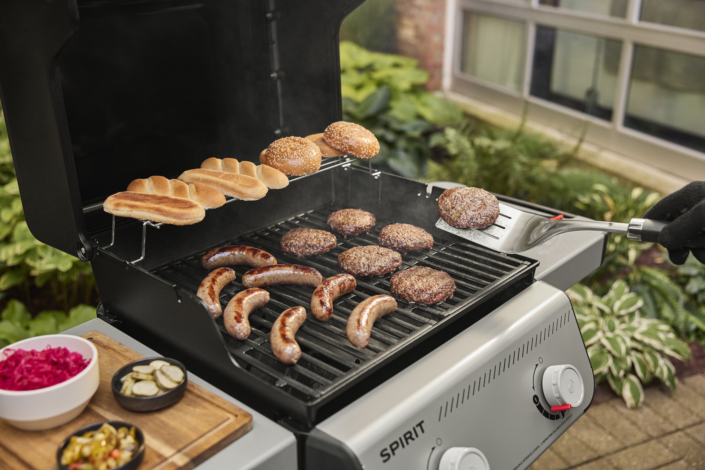 Weber Gasgrill »SPIRIT E-210 (2025)«, Edelstahl Flavorizer Bars, Snap Jet Zündung