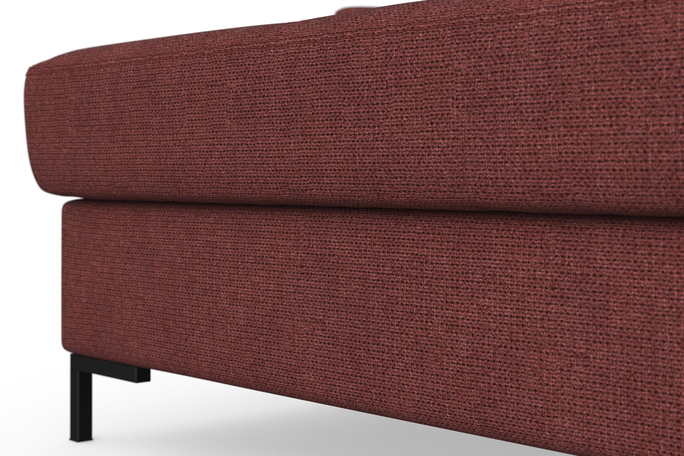 DOMO collection Ecksofa »Capelo, komfortabel, klare Linien zeichnen dieses Design aus, L-Form«, mit Armteilverstellung, wahlweise mit Bettfunktion, Federkern