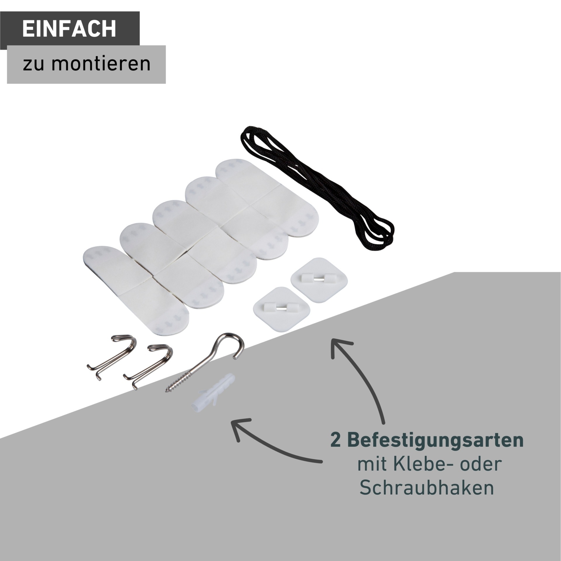 Windhager Moskitonetz »für Einzel- und Doppelbetten, Fliegengitter Indoor, Outdoor geeignet« 1 Stk. tlg. Insektenschutz 250x1250cm, Mückenvorhang erhältlich in anthrazit, weiß
