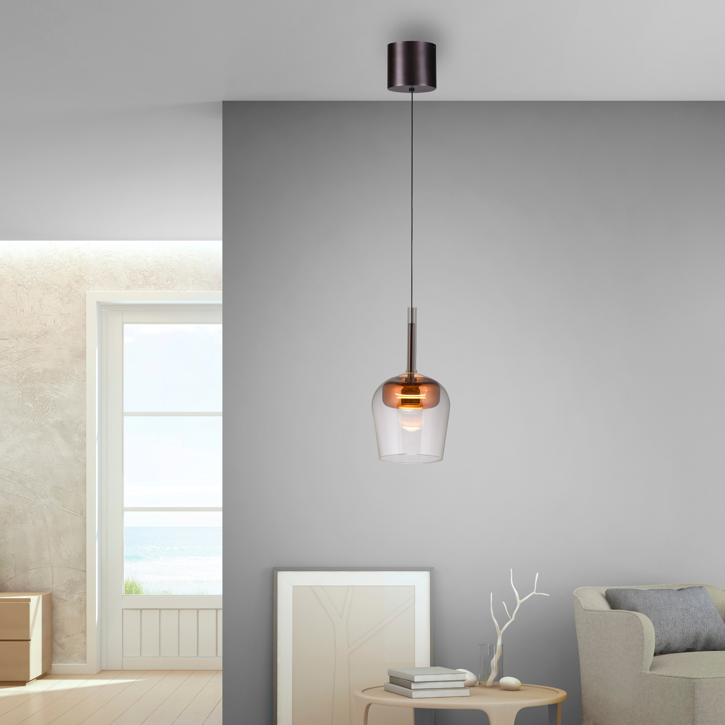 Neuhaus Q SMART HOME LIGHTS LED Pendelleuchte »Q-KON« LED-Board 1 Stk. warmweiß - kaltweiß